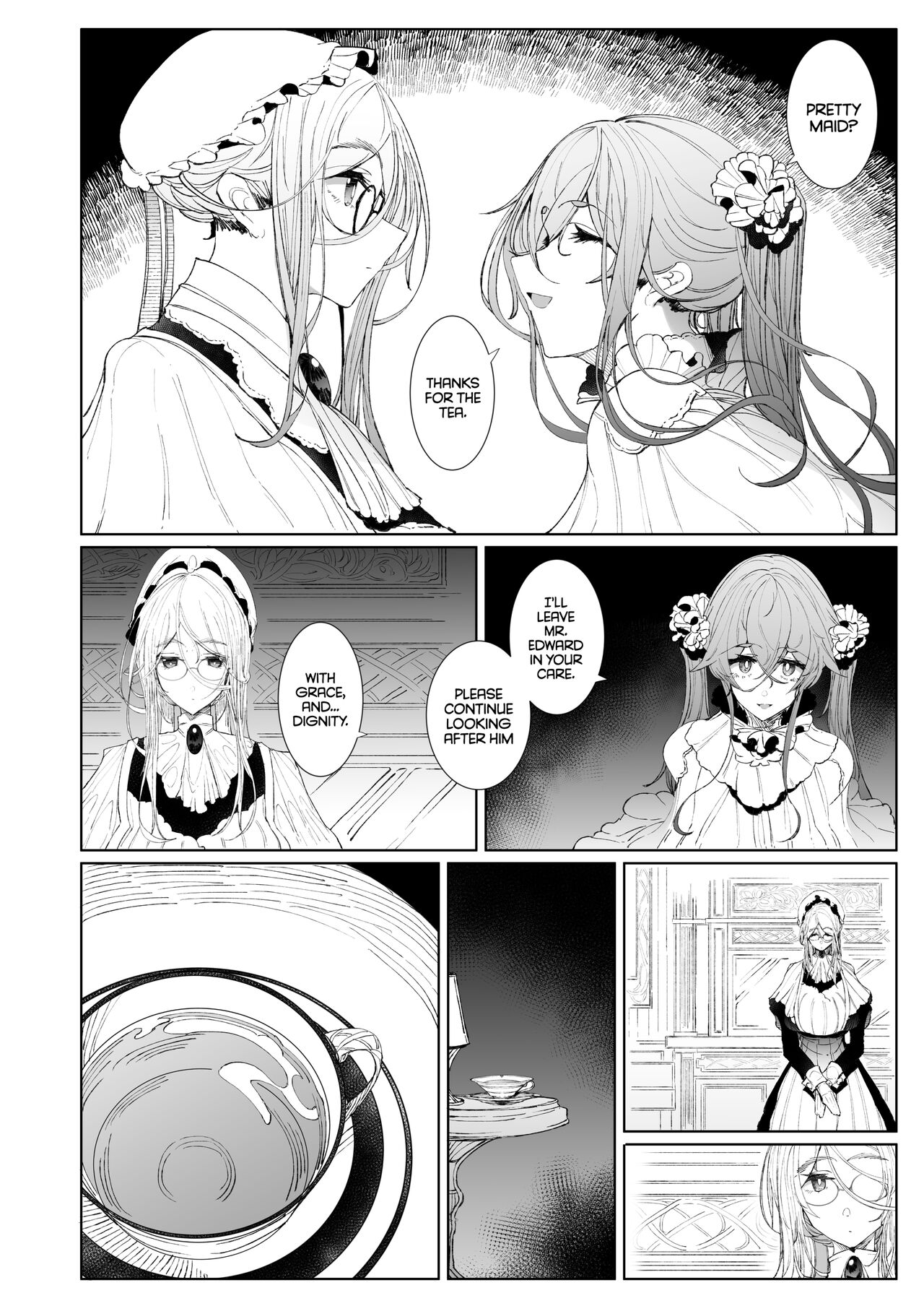 [Metro Notes (Tsumetoro)]Shinshi Tsuki Maid no Sophie-san 8 | Gentleman’s Maid Sophie 8[English] {2d-market.com} [Decensored] [Digital] Page 15