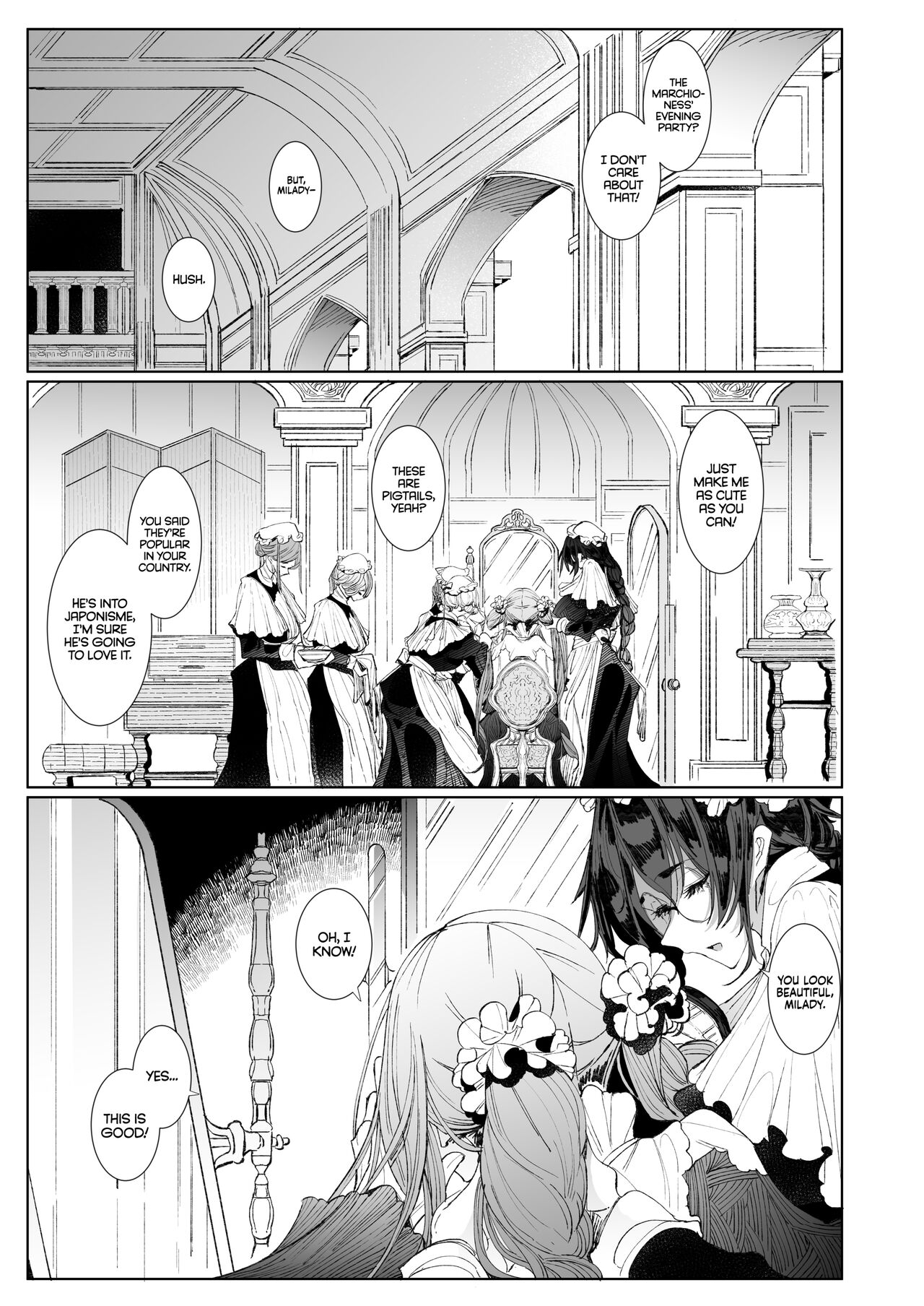 [Metro Notes (Tsumetoro)]Shinshi Tsuki Maid no Sophie-san 8 | Gentleman’s Maid Sophie 8[English] {2d-market.com} [Decensored] [Digital] Page 2