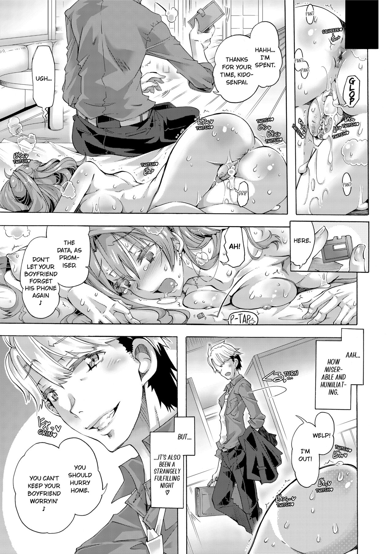 [Takemaru Takasaki]Sexy Selfie Leads to Blackmail Cuckold Sex[English] [Decensored] Page 21