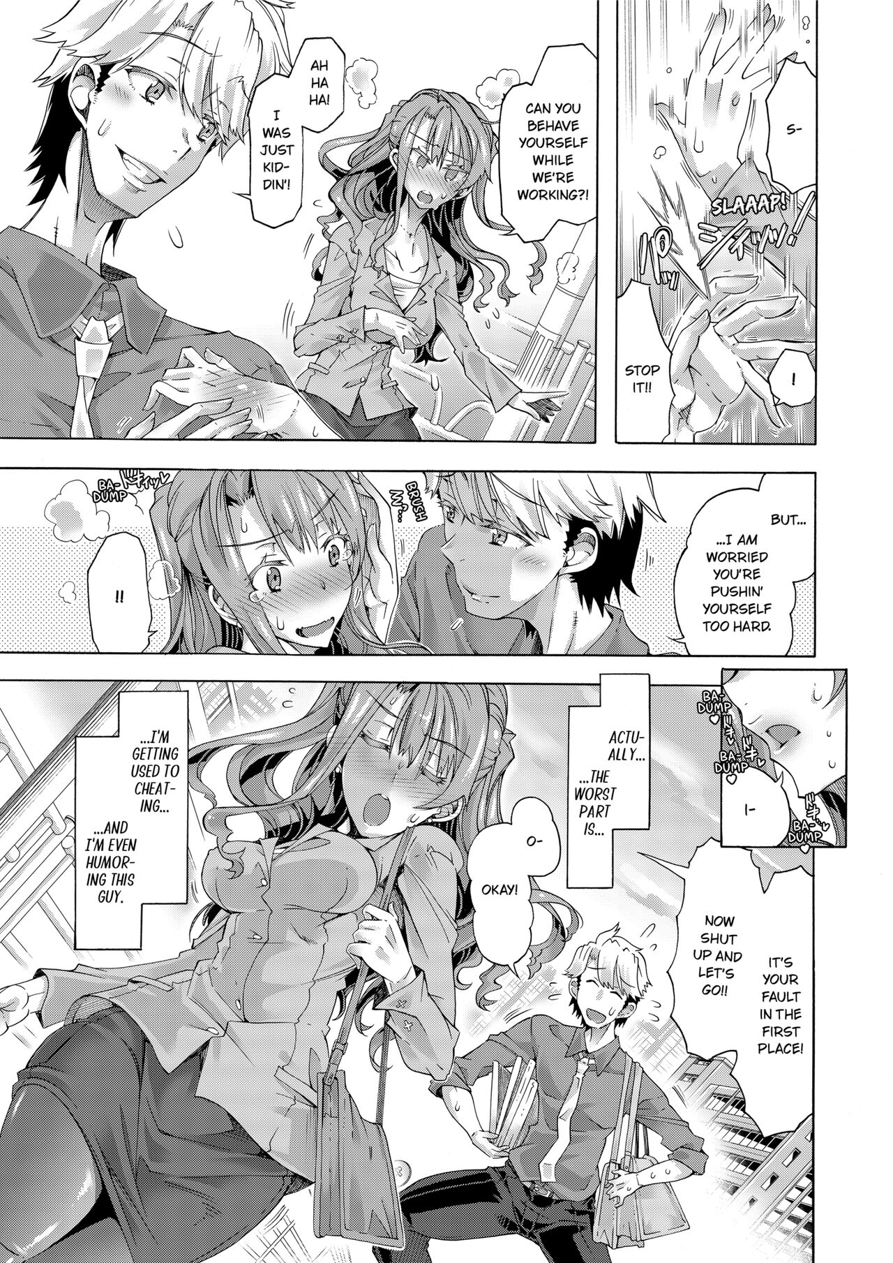 [Takemaru Takasaki]Sexy Selfie Leads to Blackmail Cuckold Sex[English] [Decensored] Page 27