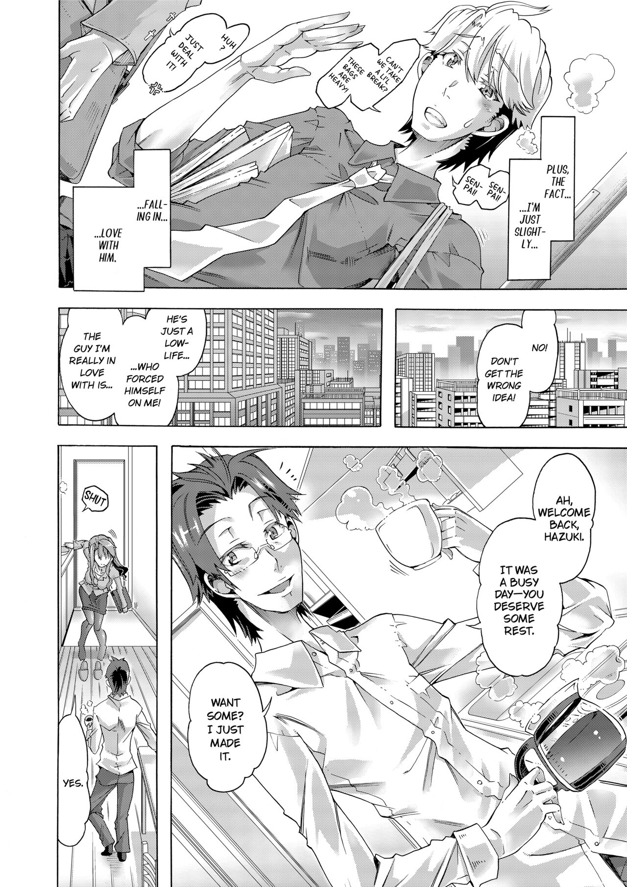 [Takemaru Takasaki]Sexy Selfie Leads to Blackmail Cuckold Sex[English] [Decensored] Page 28