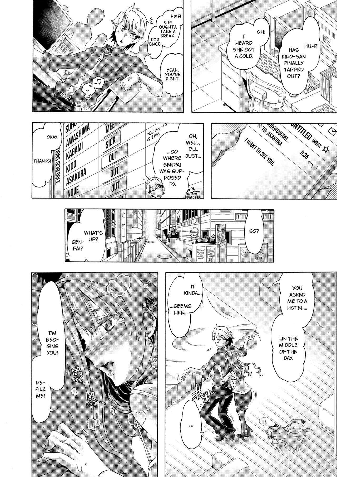 [Takemaru Takasaki]Sexy Selfie Leads to Blackmail Cuckold Sex[English] [Decensored] Page 32