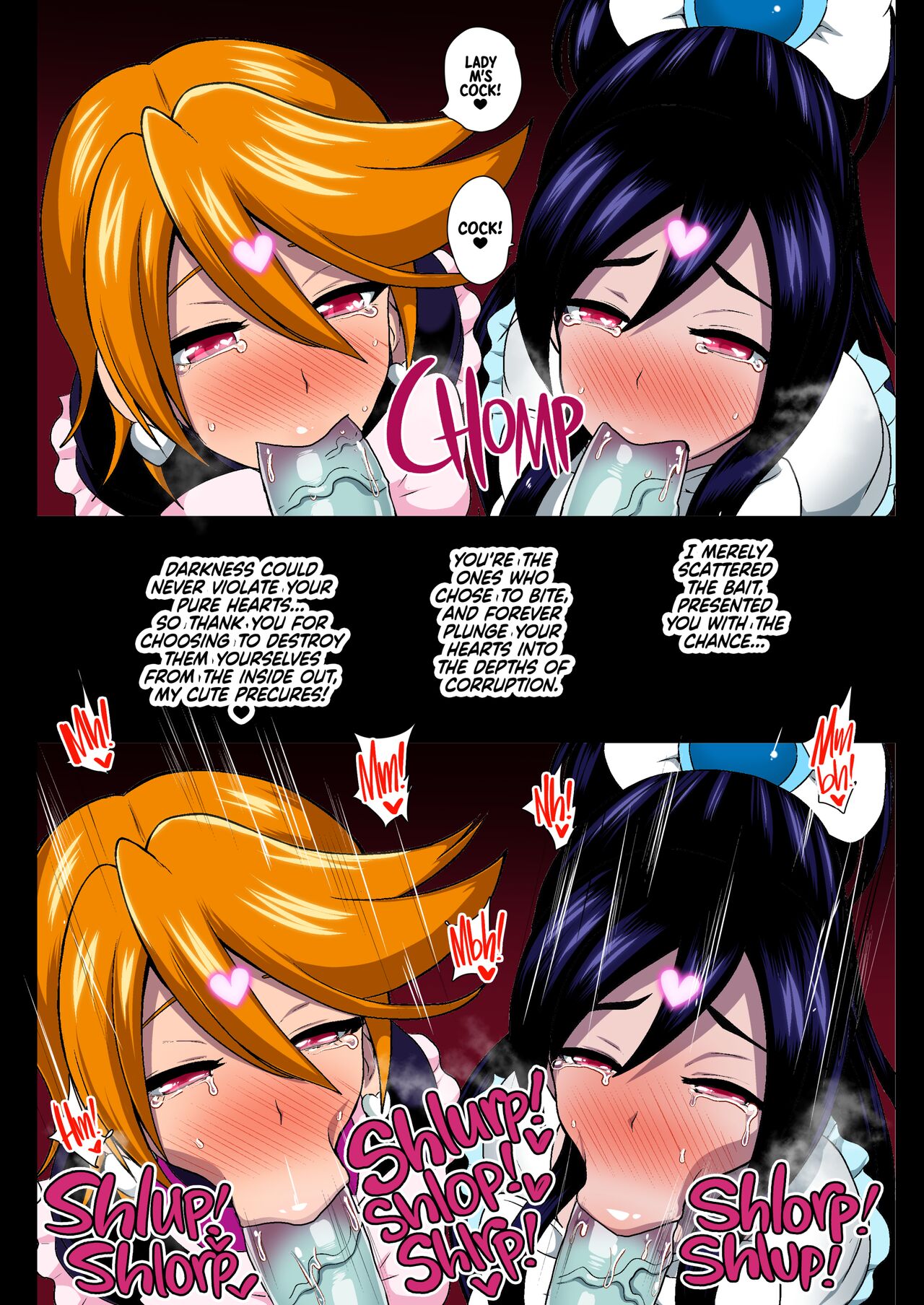 [Akuochisukii Kyoushitsu (Akuochisukii Sensei) Inma Tensei Full Color Ban | Succubus Reincarnation (Futari wa PreCure) [English] {2d-market.com} [Decensored] [Digital] Page 13