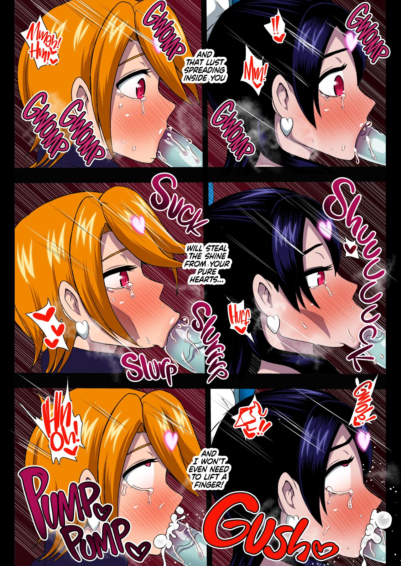 [Akuochisukii Kyoushitsu (Akuochisukii Sensei) Inma Tensei Full Color Ban | Succubus Reincarnation (Futari wa PreCure) [English] {2d-market.com} [Decensored] [Digital] Page 16