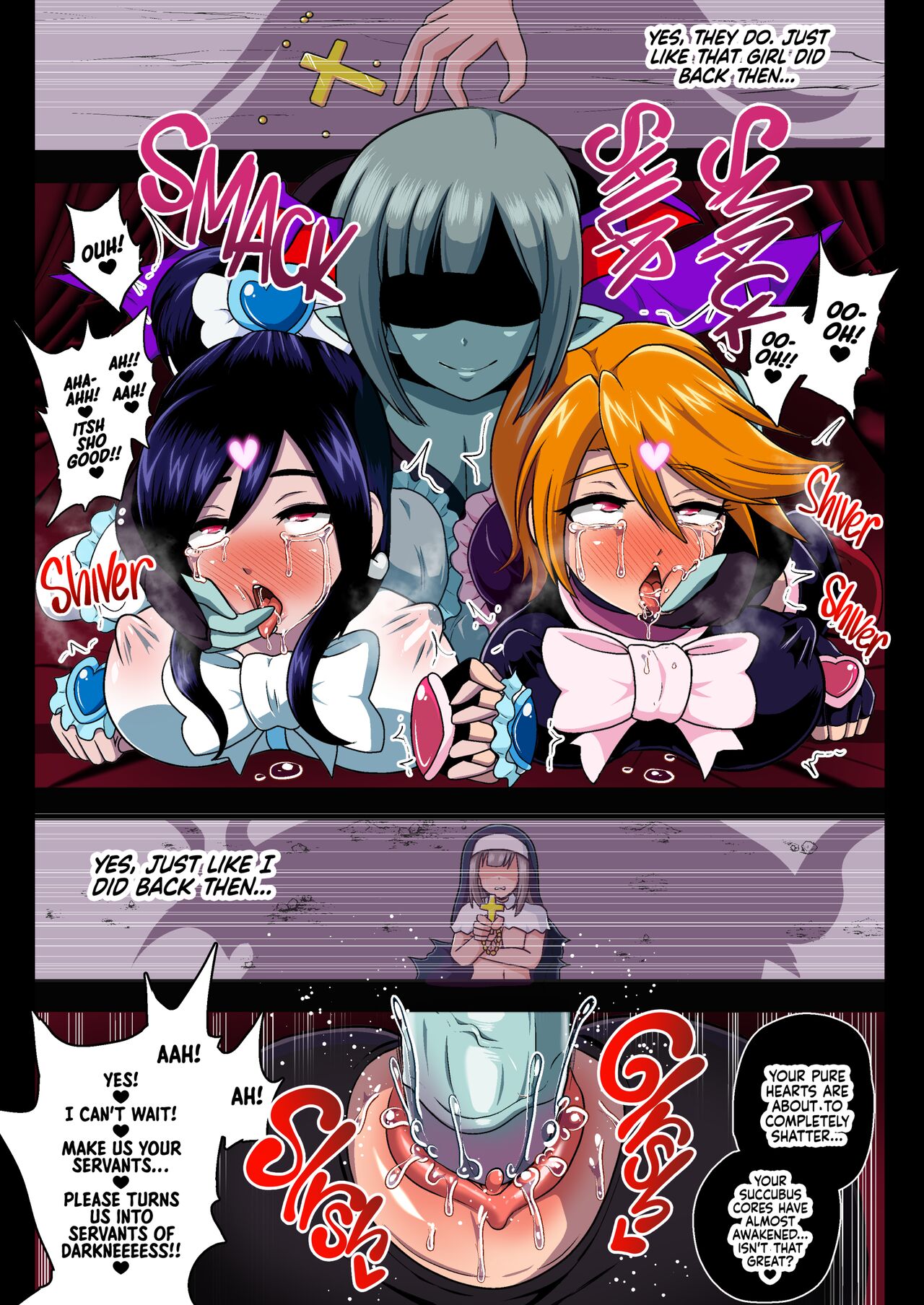 [Akuochisukii Kyoushitsu (Akuochisukii Sensei) Inma Tensei Full Color Ban | Succubus Reincarnation (Futari wa PreCure) [English] {2d-market.com} [Decensored] [Digital] Page 22