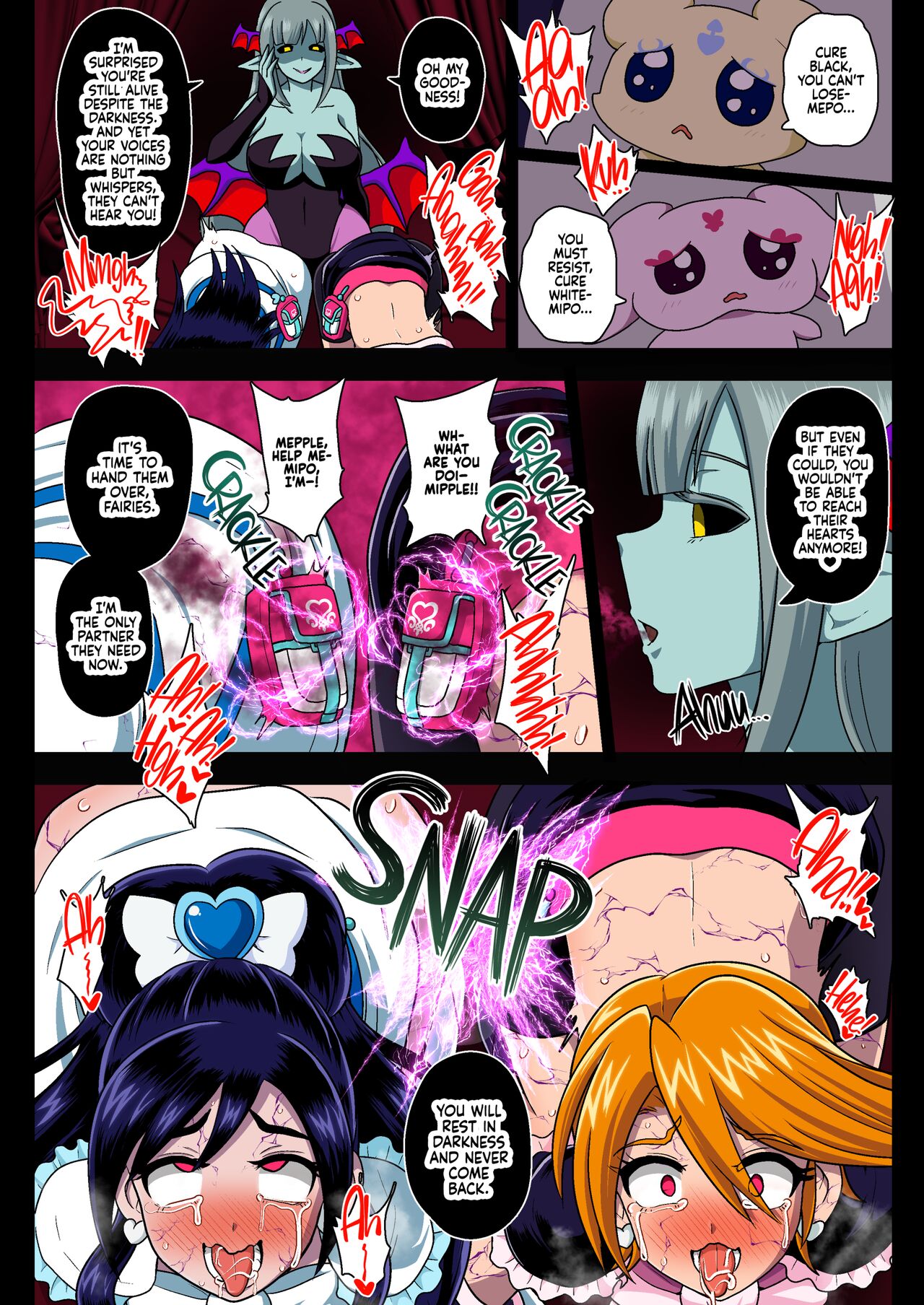 [Akuochisukii Kyoushitsu (Akuochisukii Sensei) Inma Tensei Full Color Ban | Succubus Reincarnation (Futari wa PreCure) [English] {2d-market.com} [Decensored] [Digital] Page 27