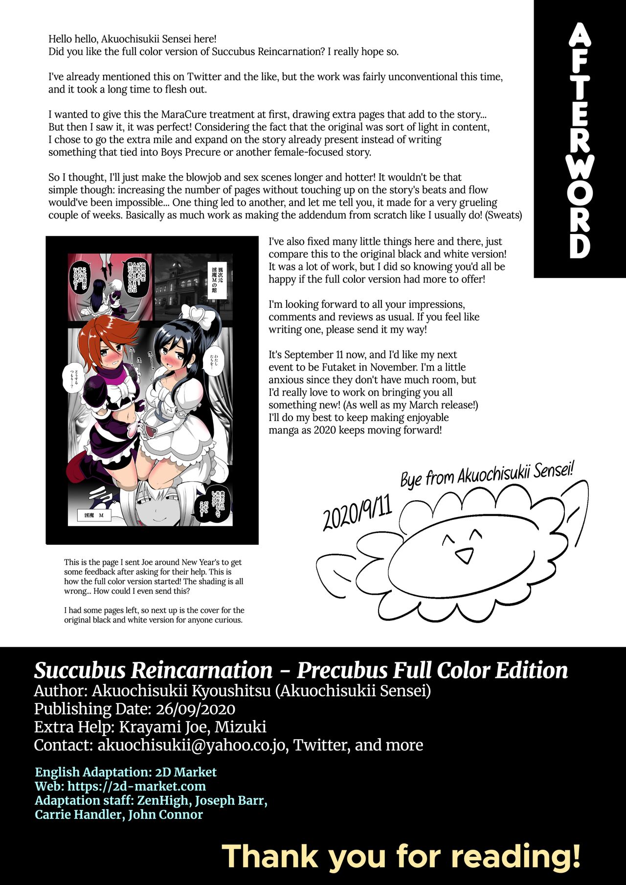 [Akuochisukii Kyoushitsu (Akuochisukii Sensei) Inma Tensei Full Color Ban | Succubus Reincarnation (Futari wa PreCure) [English] {2d-market.com} [Decensored] [Digital] Page 40