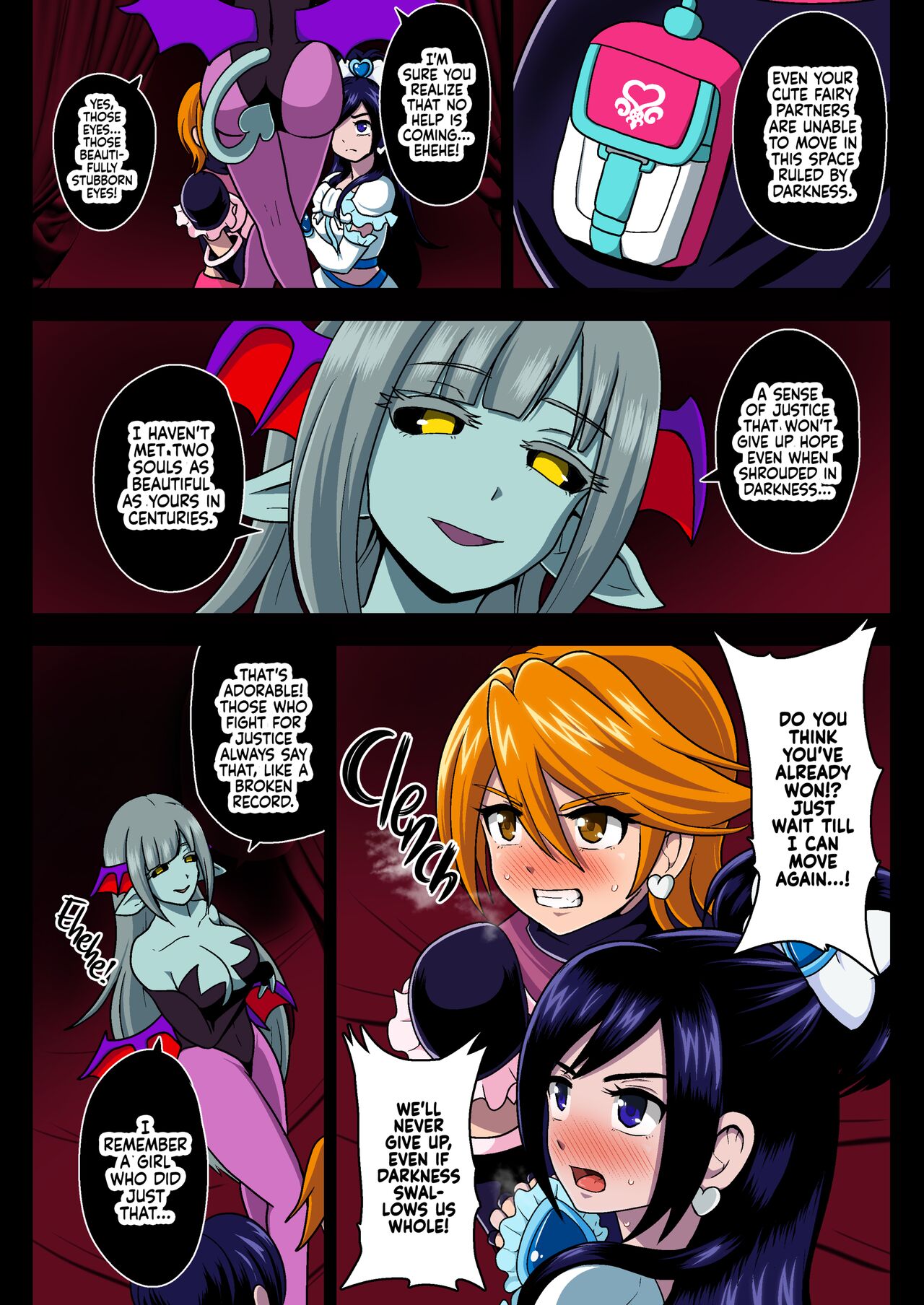 [Akuochisukii Kyoushitsu (Akuochisukii Sensei) Inma Tensei Full Color Ban | Succubus Reincarnation (Futari wa PreCure) [English] {2d-market.com} [Decensored] [Digital] Page 5