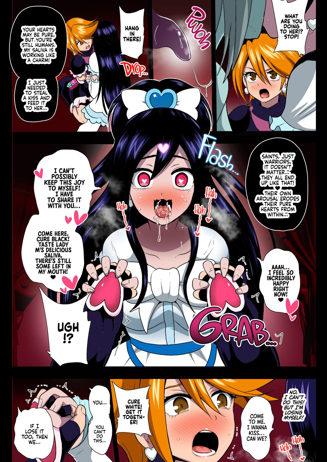 [Akuochisukii Kyoushitsu (Akuochisukii Sensei) Inma Tensei Full Color Ban | Succubus Reincarnation (Futari wa PreCure) [English] {2d-market.com} [Decensored] [Digital] Page 7