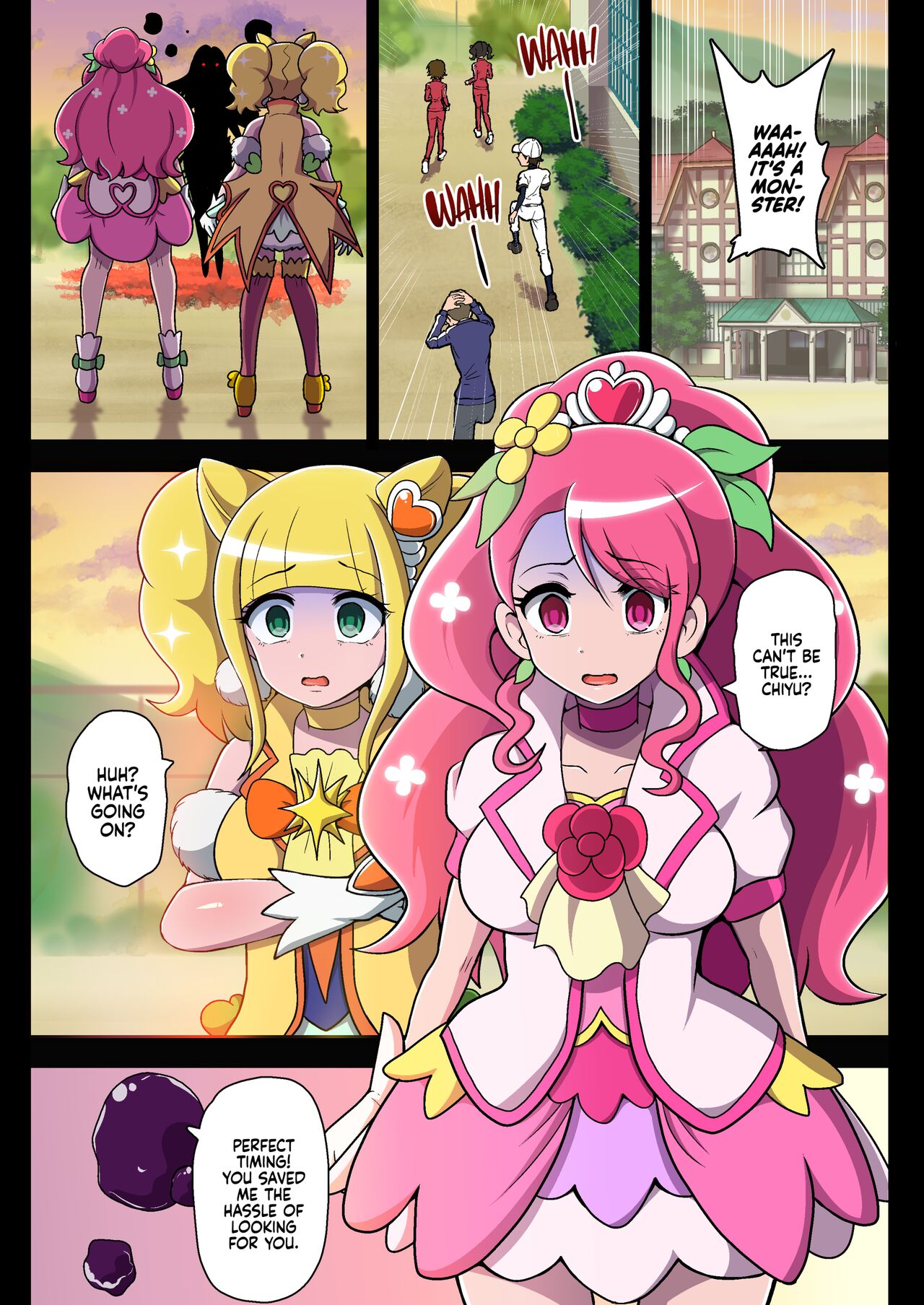 [Akuochisukii Kyoushitsu (Akuochisukii Sensei)]Kegasareta Seisen | Defiled Water(Healin' Good PreCure) [English] {2d-market.com} [Decensored] [Digital] Page 18