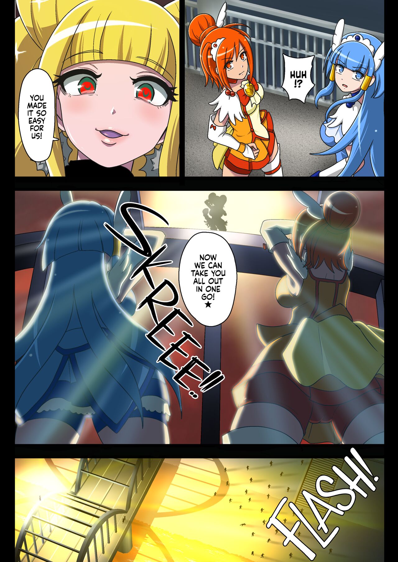 [Akuochisukii Kyoushitsu (Akuochisukii Sensei)]Kegasareta Seisen AFTERDARK | Defiled Water AFTERDARK(Healin' Good PreCure) [English] {2d-market.com} [Decensored] [Digital] Page 10