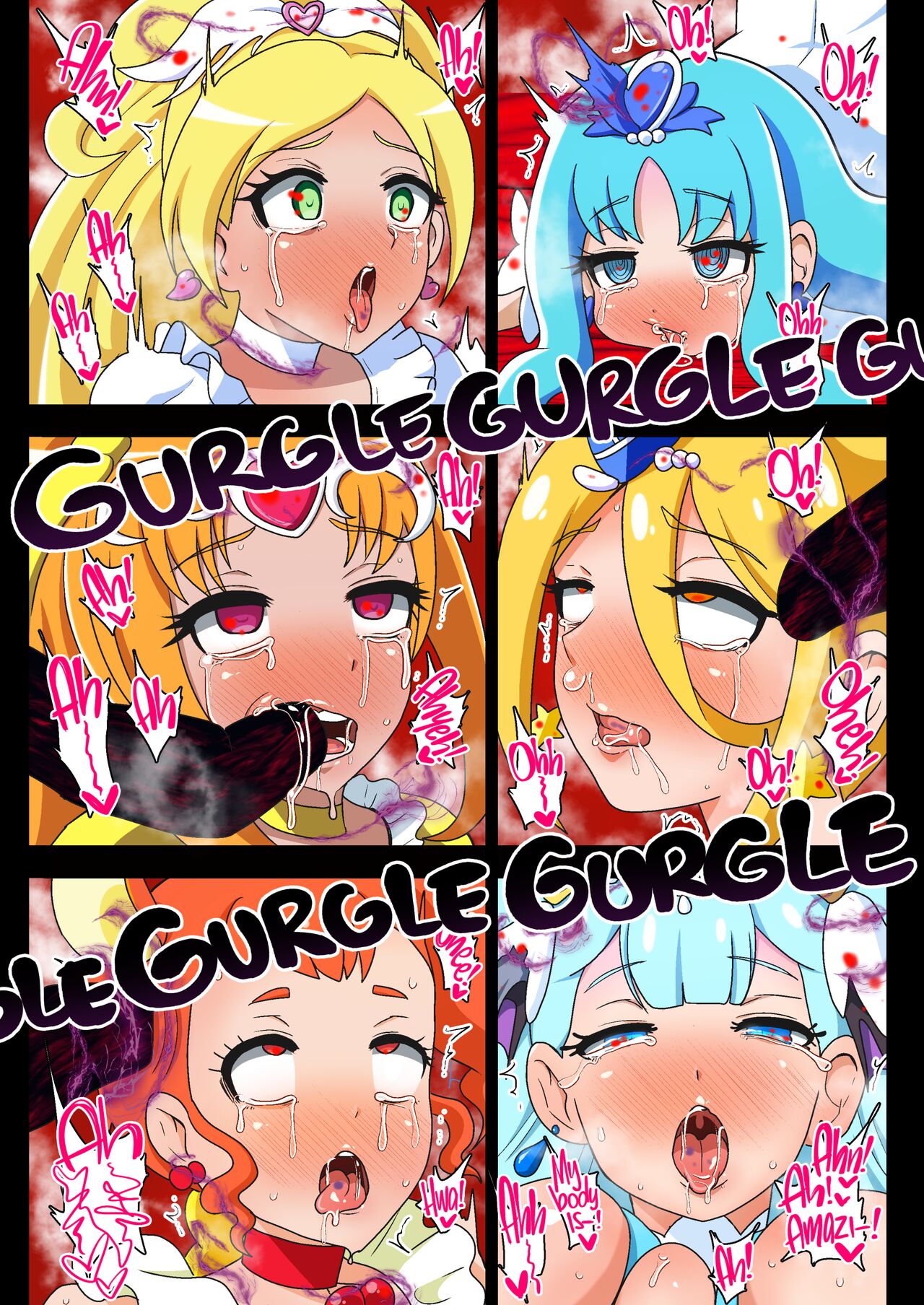 [Akuochisukii Kyoushitsu (Akuochisukii Sensei)]Kegasareta Seisen AFTERDARK | Defiled Water AFTERDARK(Healin' Good PreCure) [English] {2d-market.com} [Decensored] [Digital] Page 20
