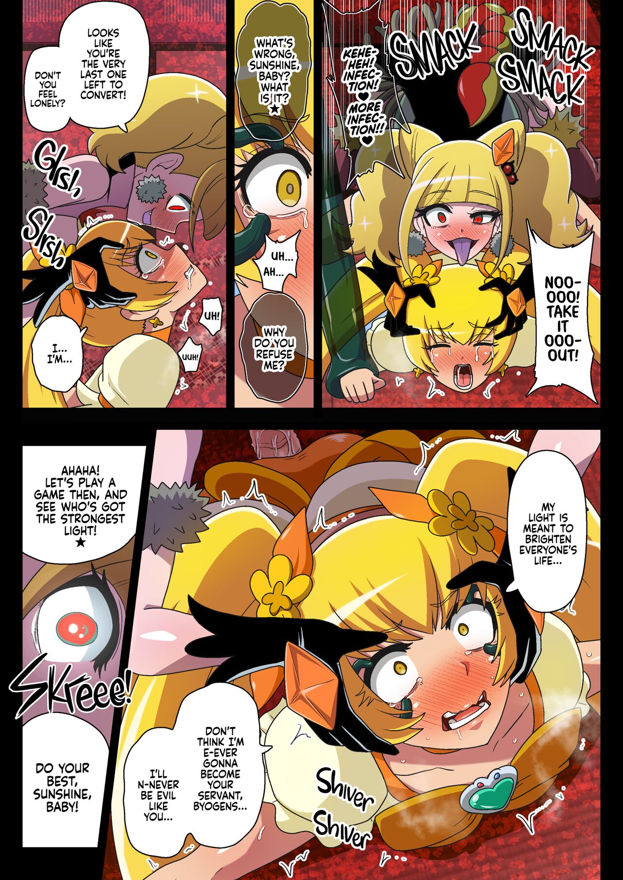 [Akuochisukii Kyoushitsu (Akuochisukii Sensei)]Kegasareta Seisen AFTERDARK | Defiled Water AFTERDARK(Healin' Good PreCure) [English] {2d-market.com} [Decensored] [Digital] Page 27