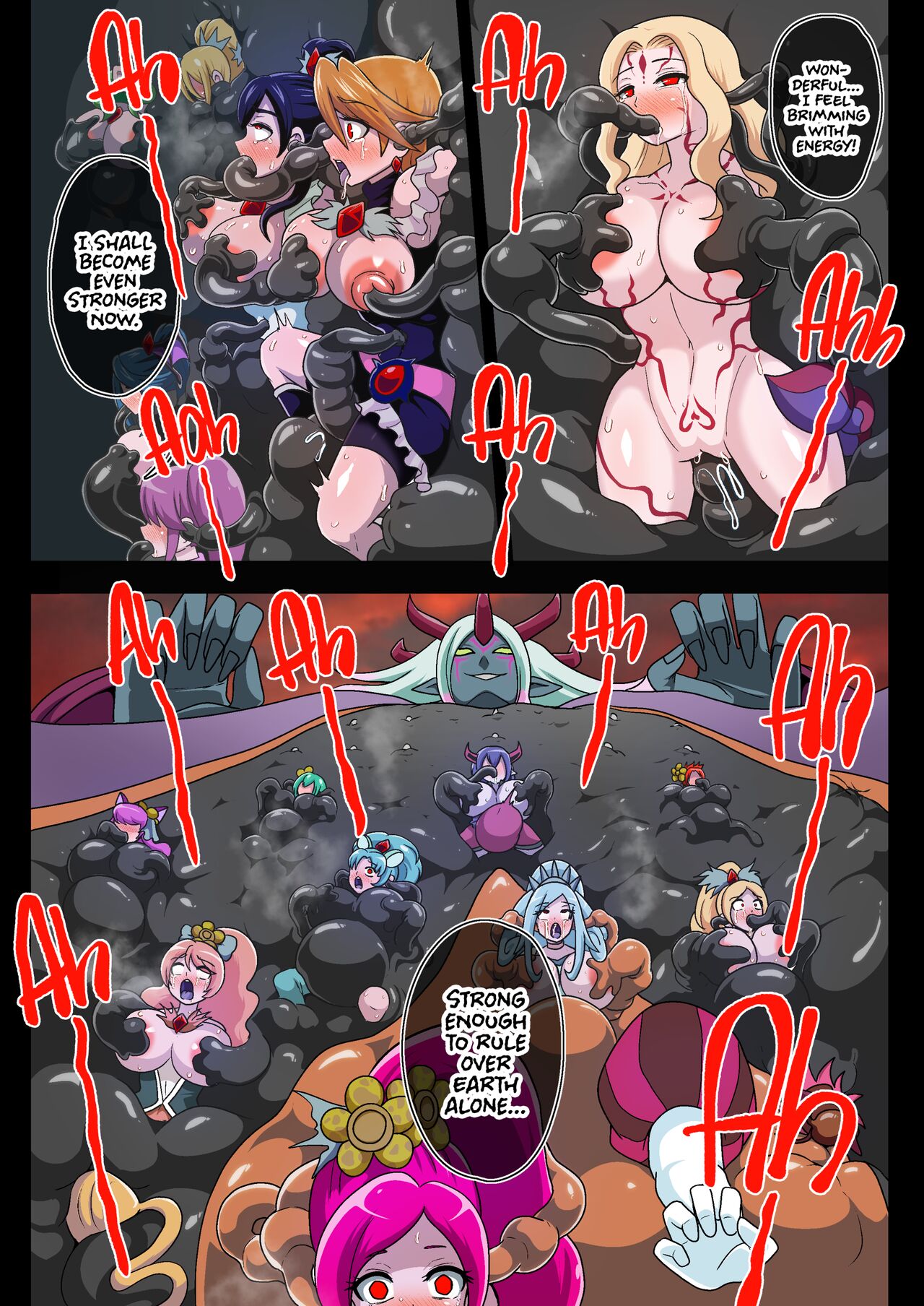 [Akuochisukii Kyoushitsu (Akuochisukii Sensei)]Kegasareta Seisen AFTERDARK | Defiled Water AFTERDARK(Healin' Good PreCure) [English] {2d-market.com} [Decensored] [Digital] Page 46
