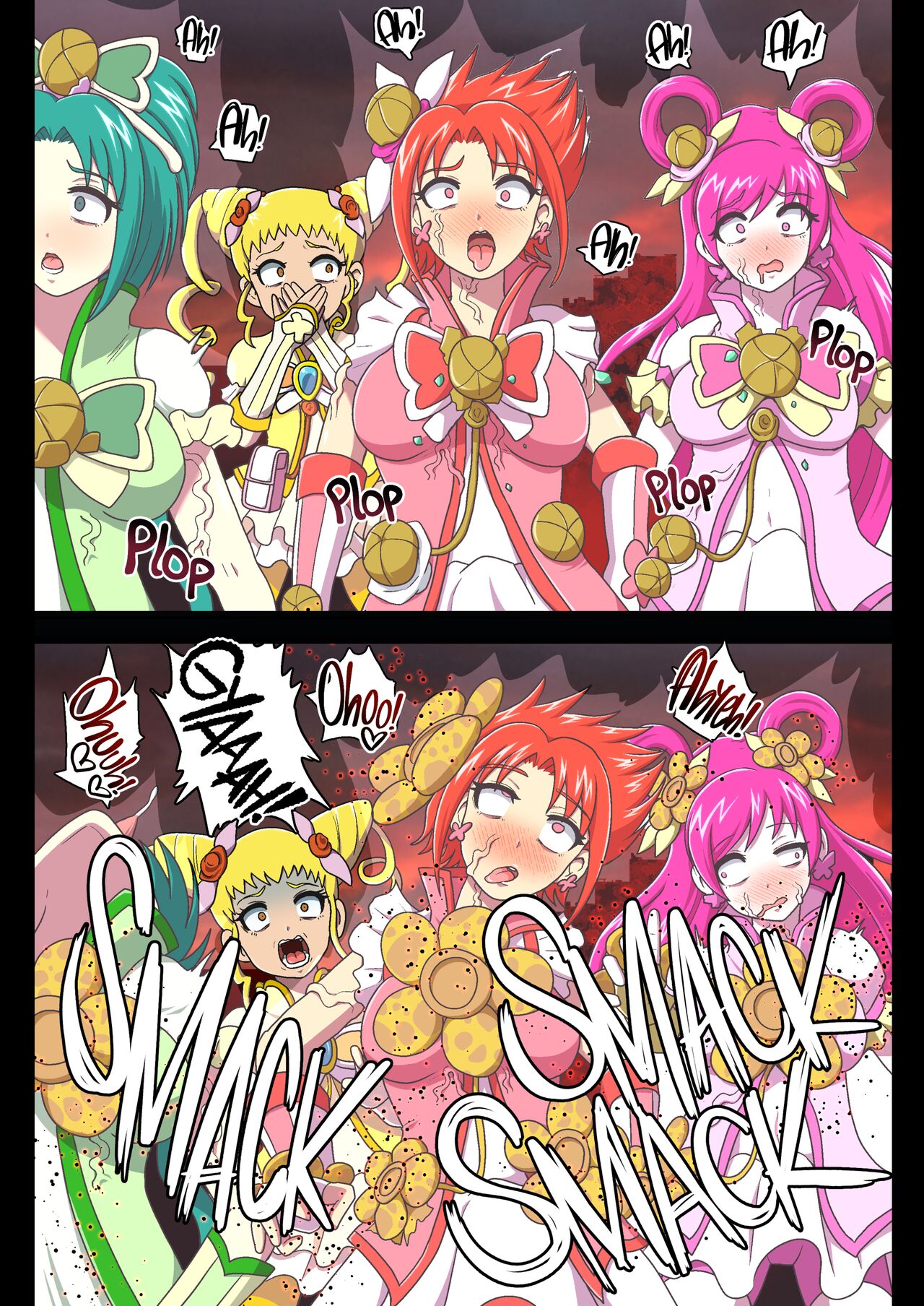 [Akuochisukii Kyoushitsu (Akuochisukii Sensei)]Kegasareta Seisen AFTERDARK | Defiled Water AFTERDARK(Healin' Good PreCure) [English] {2d-market.com} [Decensored] [Digital] Page 8