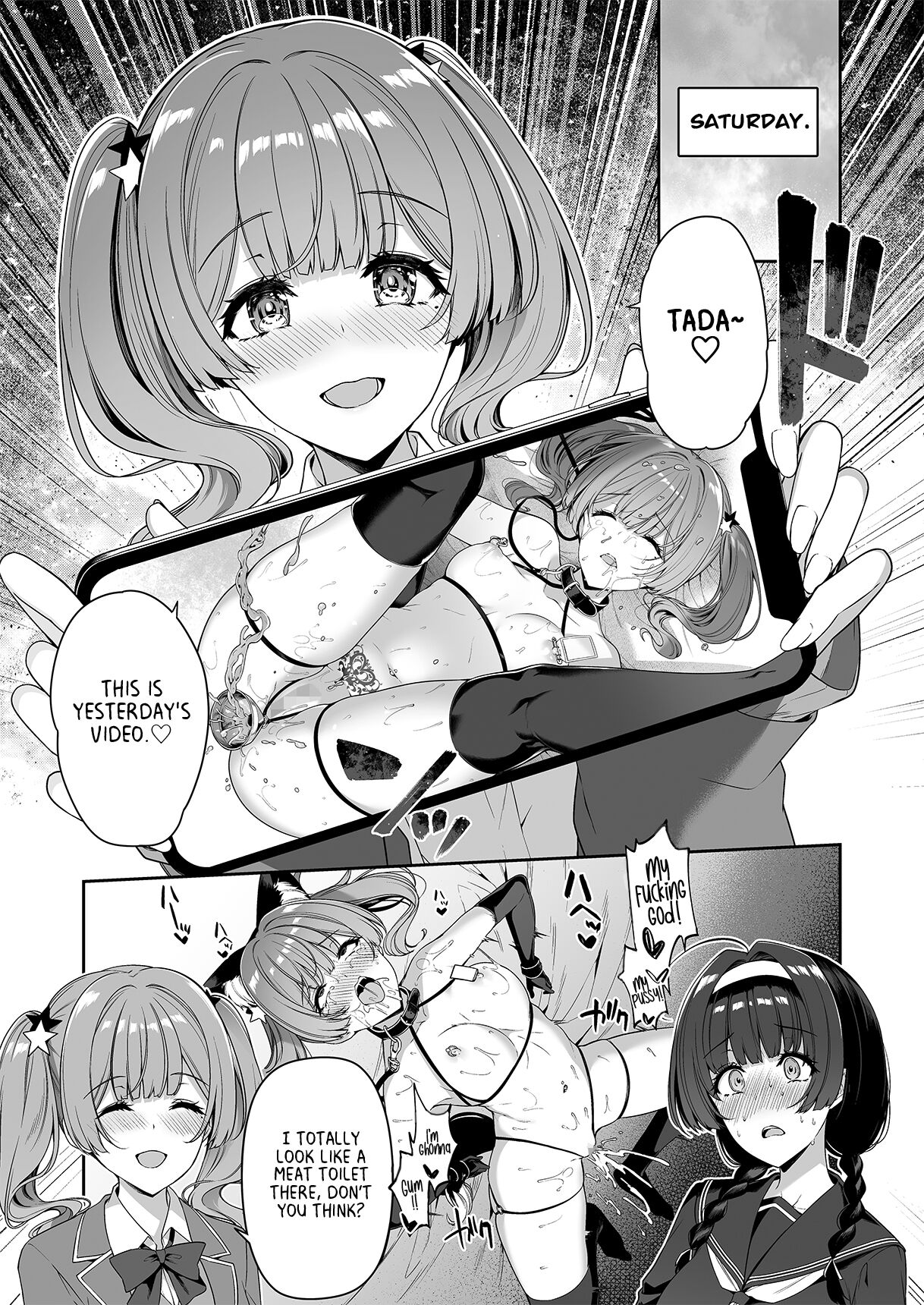 [Bottle Ship Bottler (Kazakura)]InCha Couple ga You Gal-tachi to SEX Training Suru Hanashi 4[English] [Project Valvrein] Page 37