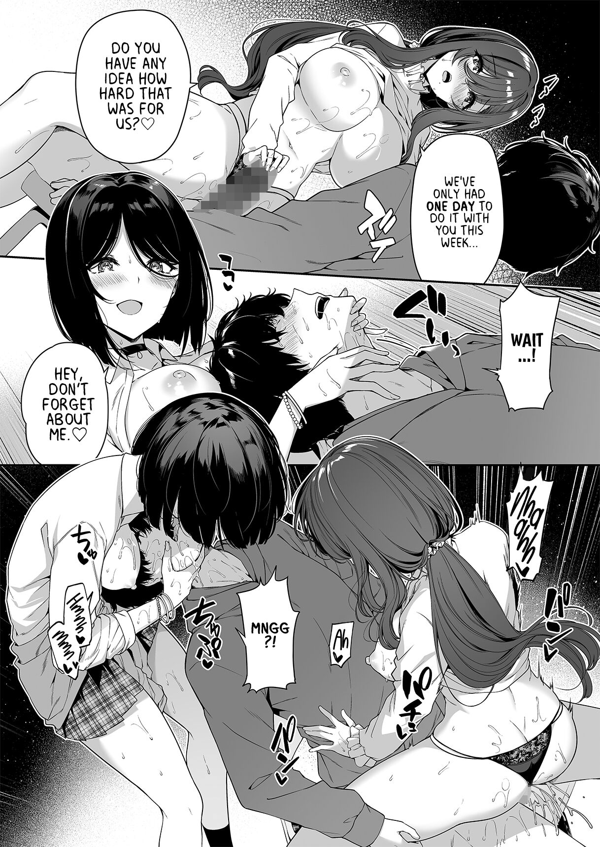 [Bottle Ship Bottler (Kazakura)]InCha Couple ga You Gal-tachi to SEX Training Suru Hanashi 4[English] [Project Valvrein] Page 40