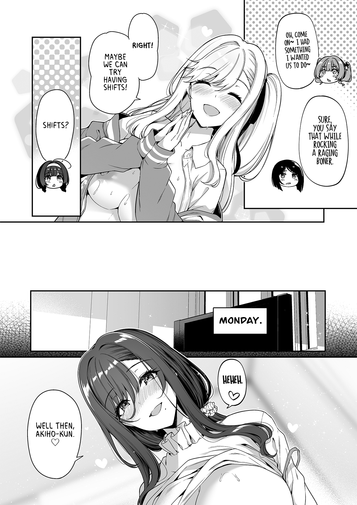 [Bottle Ship Bottler (Kazakura)]InCha Couple ga You Gal-tachi to SEX Training Suru Hanashi 4[English] [Project Valvrein] Page 8