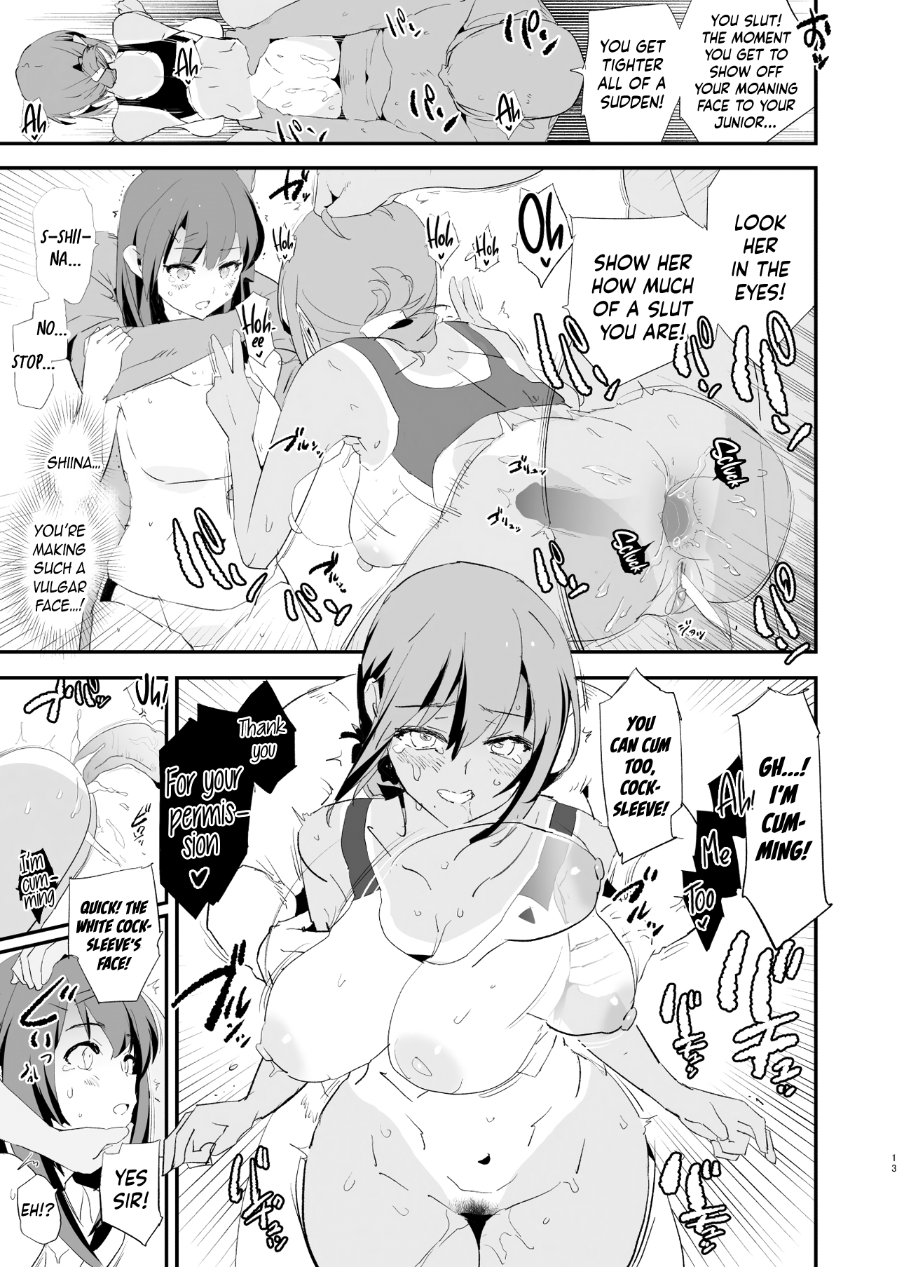 [Yami ni Ugomeku (Dokurosan)]Our Exchange Cocksleeve Camp - First and Second Day! + Extra & Bonus Paper[Digital] [English] [Kinsei Translations] [Decensored] Page 13