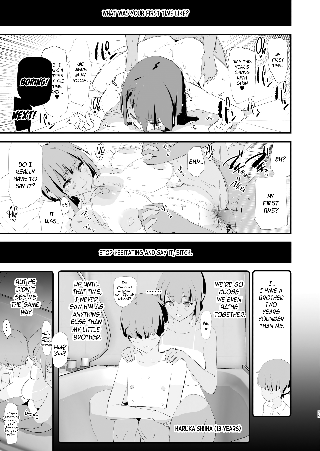 [Yami ni Ugomeku (Dokurosan)]Our Exchange Cocksleeve Camp - First and Second Day! + Extra & Bonus Paper[Digital] [English] [Kinsei Translations] [Decensored] Page 35