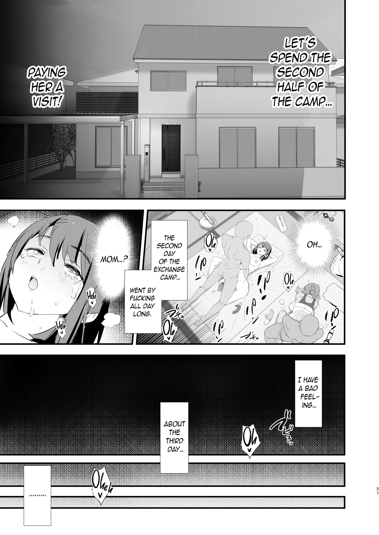 [Yami ni Ugomeku (Dokurosan)]Our Exchange Cocksleeve Camp - First and Second Day! + Extra & Bonus Paper[Digital] [English] [Kinsei Translations] [Decensored] Page 57