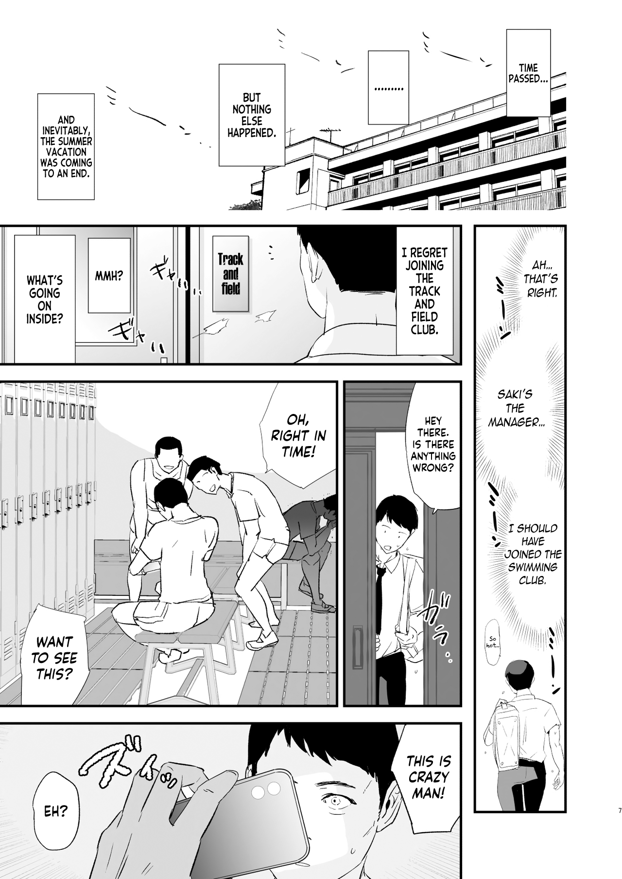 [Yami ni Ugomeku (Dokurosan)]Our Exchange Cocksleeve Camp - First and Second Day! + Extra & Bonus Paper[Digital] [English] [Kinsei Translations] [Decensored] Page 7