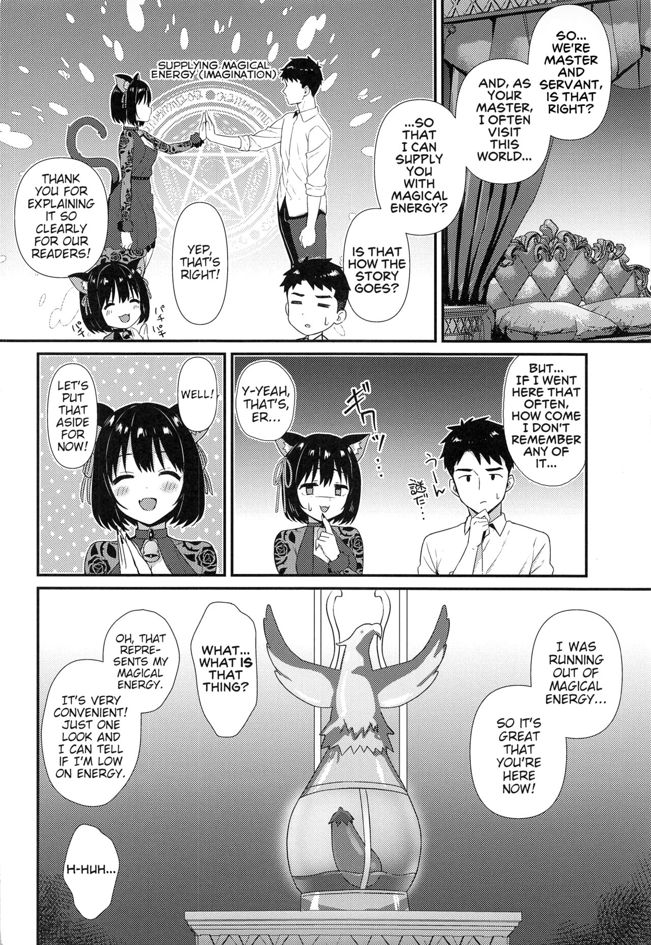 (C101) [Iorigumi (Tokita Arumi)]Mezametara Tsukaima Kako-nyan no Aruji ni Natte Ita Ken | I Woke up One Day and Became the Master of Kako-Nyan(THE IDOLM@STER CINDERELLA GIRLS) [English] [ShinyTL] Page 3