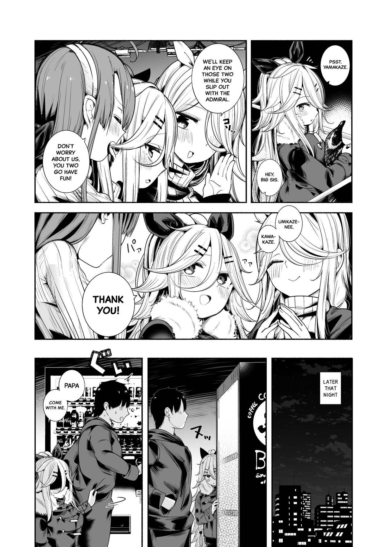 [Toto-taste (Suzuki Toto)]Yamakaze-chan to LoveHo de Icha Love Kozukuri Sex | Lovey-dovey Baby-making Sex with Yamakaze at a Love Hotel(Kantai Collection -KanColle-) [English] [Black Grimoires] [Digital] Page 8