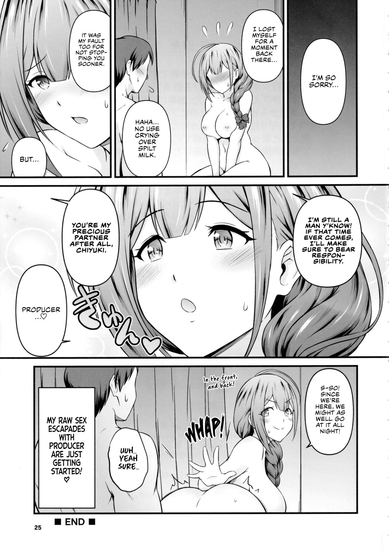(C101) [MARASCHINO (Takayama Chihiro)]Nama Chiyu | Chiyu Rawdog(THE iDOLM@STER: Shiny Colors) [English] [Gorillagag] Page 24