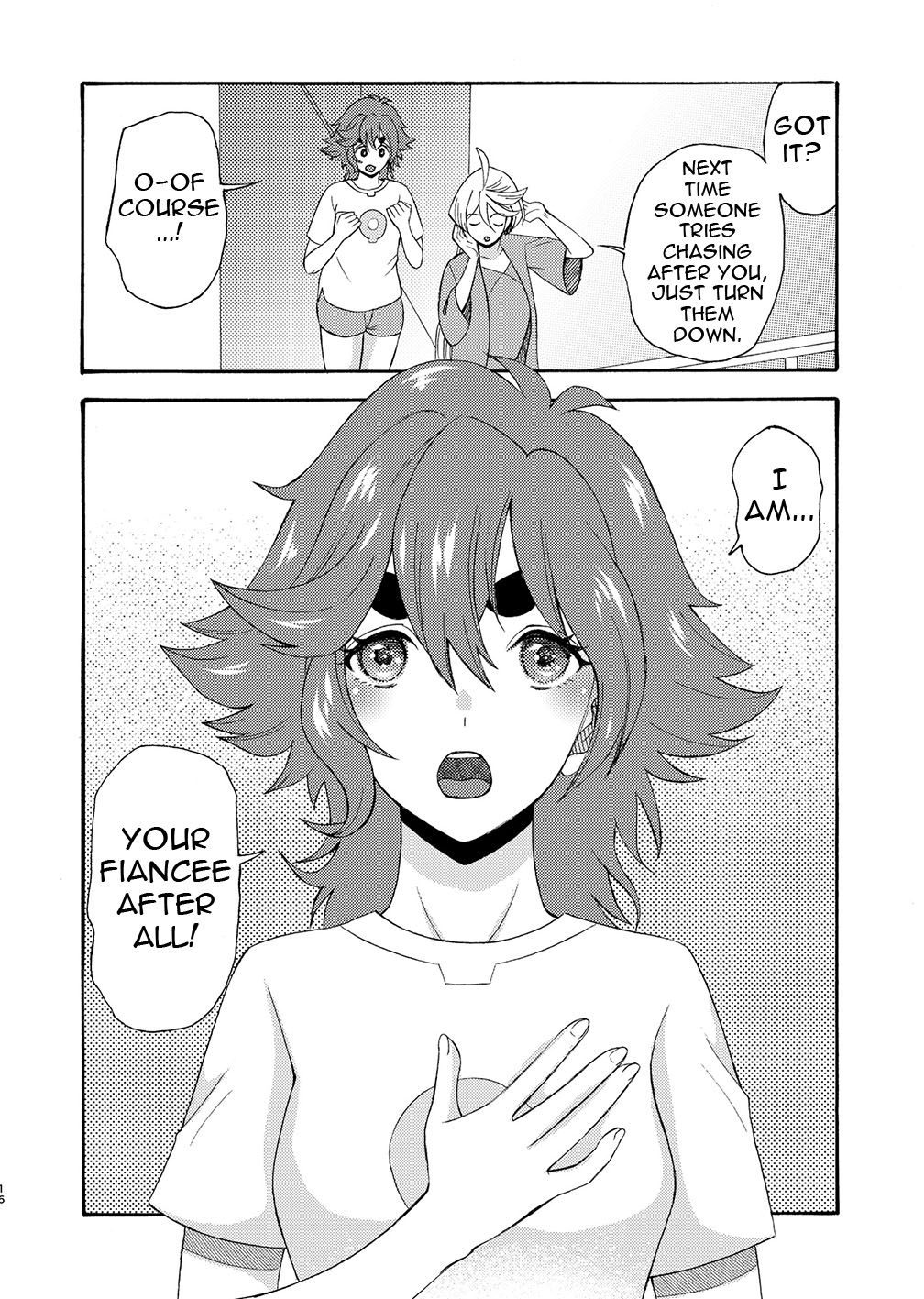 [KNIFE EDGE (Hoshitsuki Neon.)]Majo Ku Kisetsu ni Otome wa Tsuibamu | Picking At a Young Woman During Witch Eating Season(Gundam The Witch from Mercury) [English] {Doujins.com} [Digital] Page 16