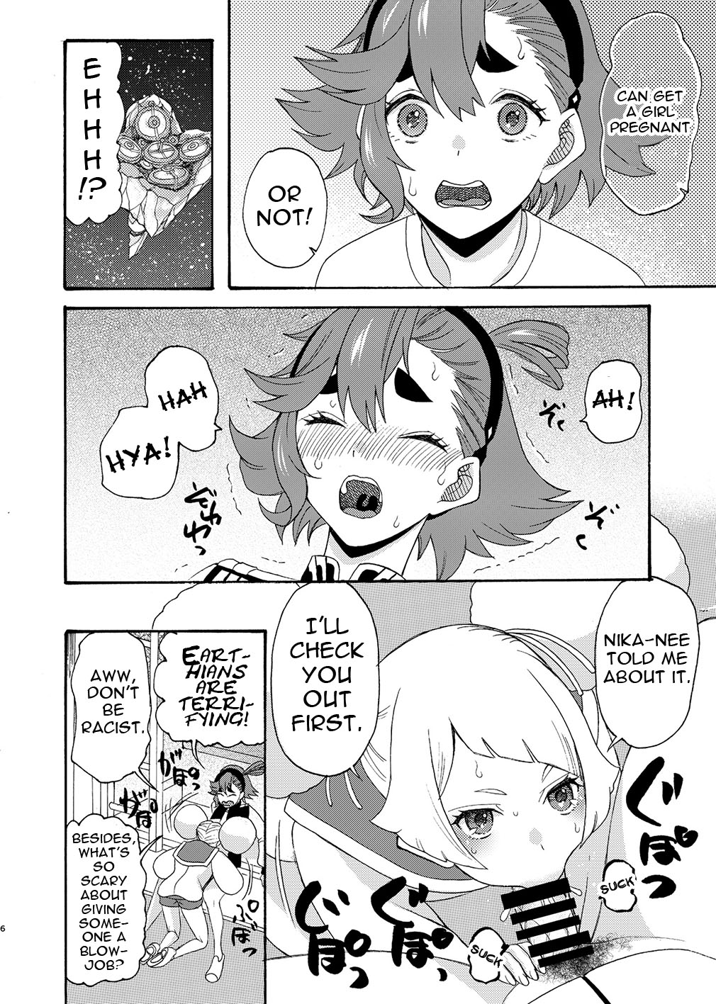 [KNIFE EDGE (Hoshitsuki Neon.)]Majo Ku Kisetsu ni Otome wa Tsuibamu | Picking At a Young Woman During Witch Eating Season(Gundam The Witch from Mercury) [English] {Doujins.com} [Digital] Page 6