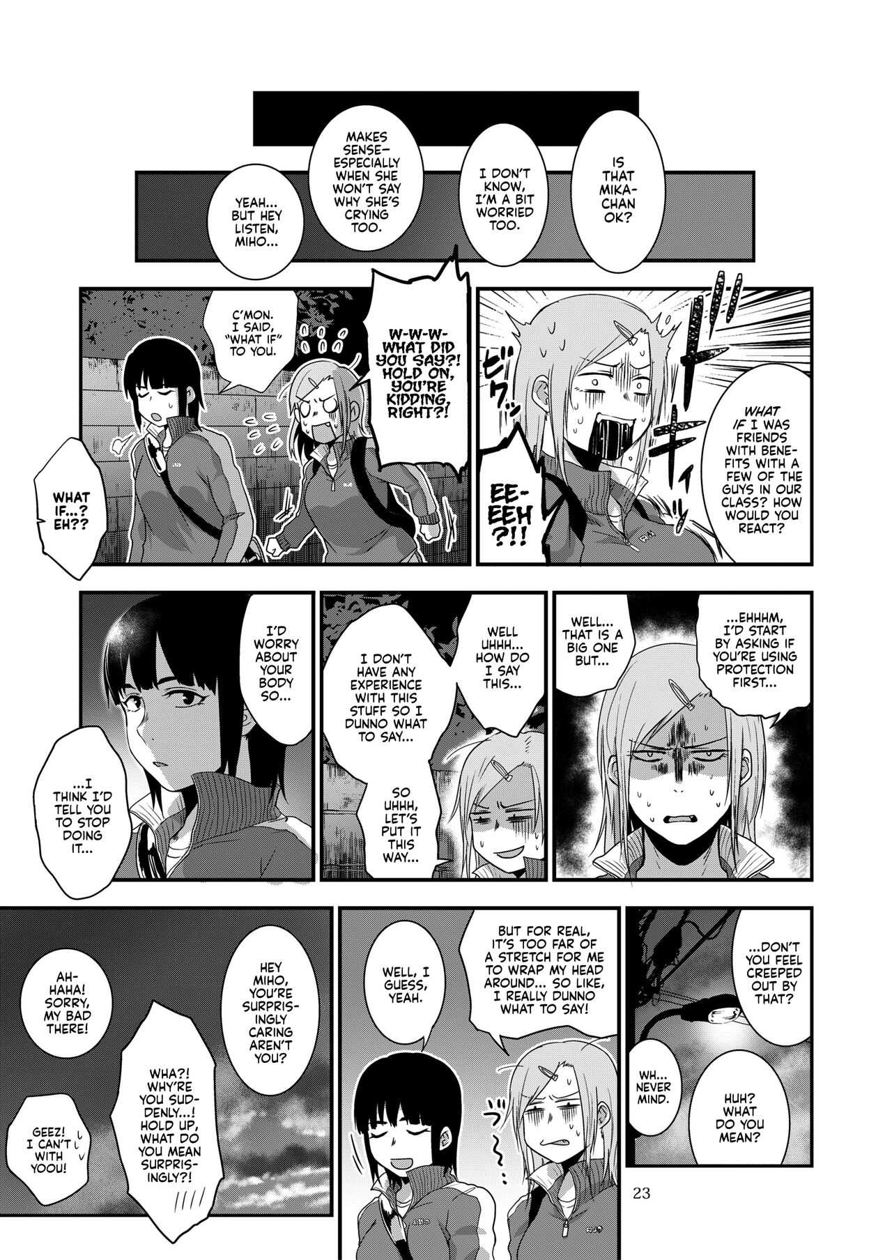 [Jirouan (Sakujirou) ]Saki to Mika | Saki and Mika[English] [Kyuume] [Digital] Page 22