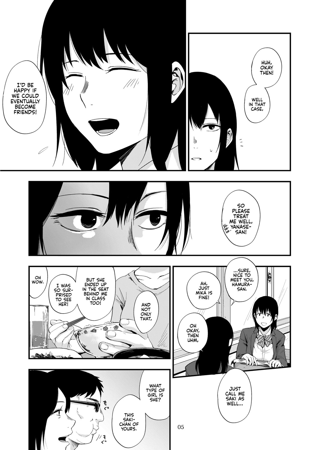 [Jirouan (Sakujirou) ]Saki to Mika | Saki and Mika[English] [Kyuume] [Digital] Page 4