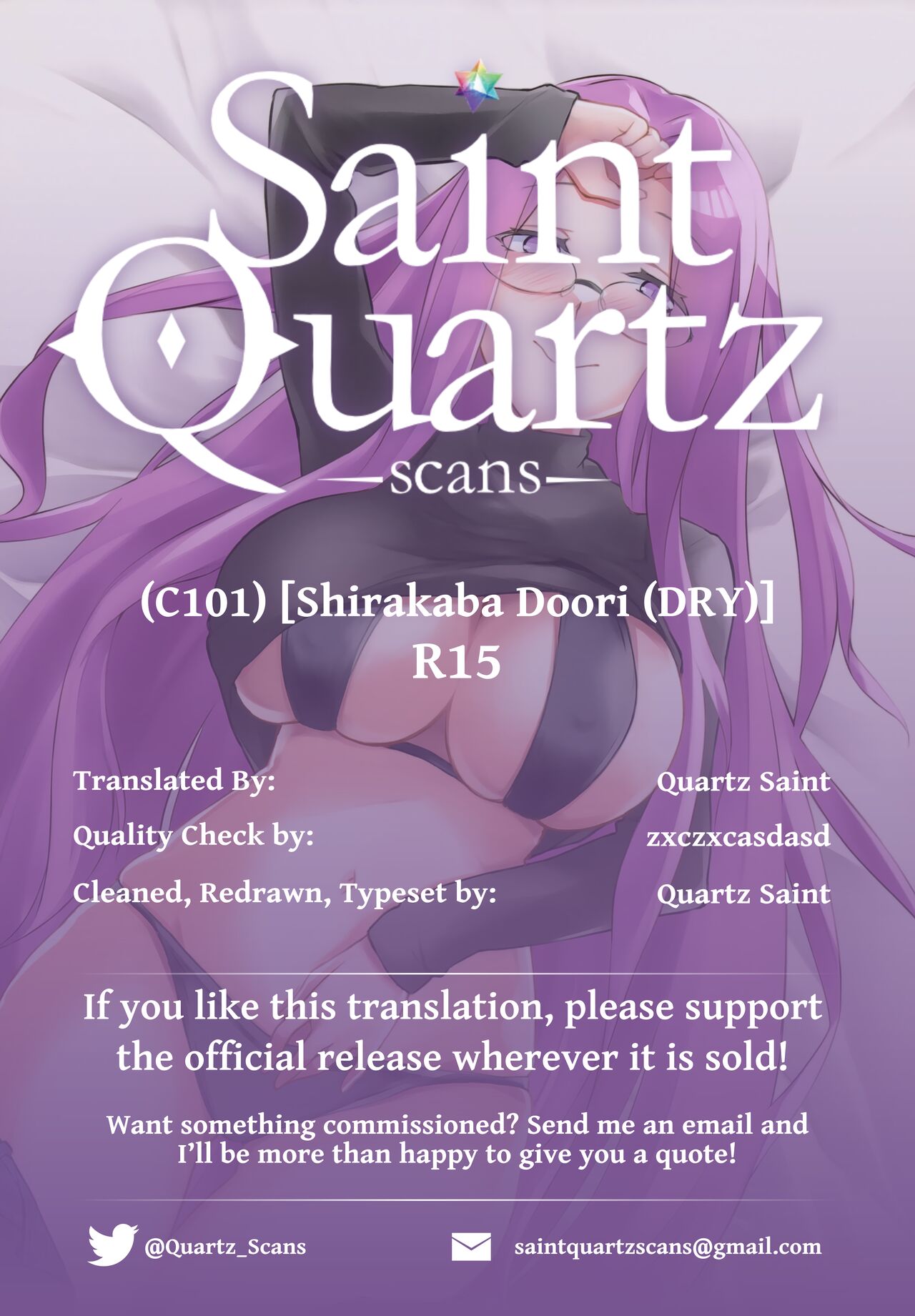 (C101) [Shirakaba Doori (DRY)]R15(Fate/stay night) [English] [Saint Quartz Scans] Page 19