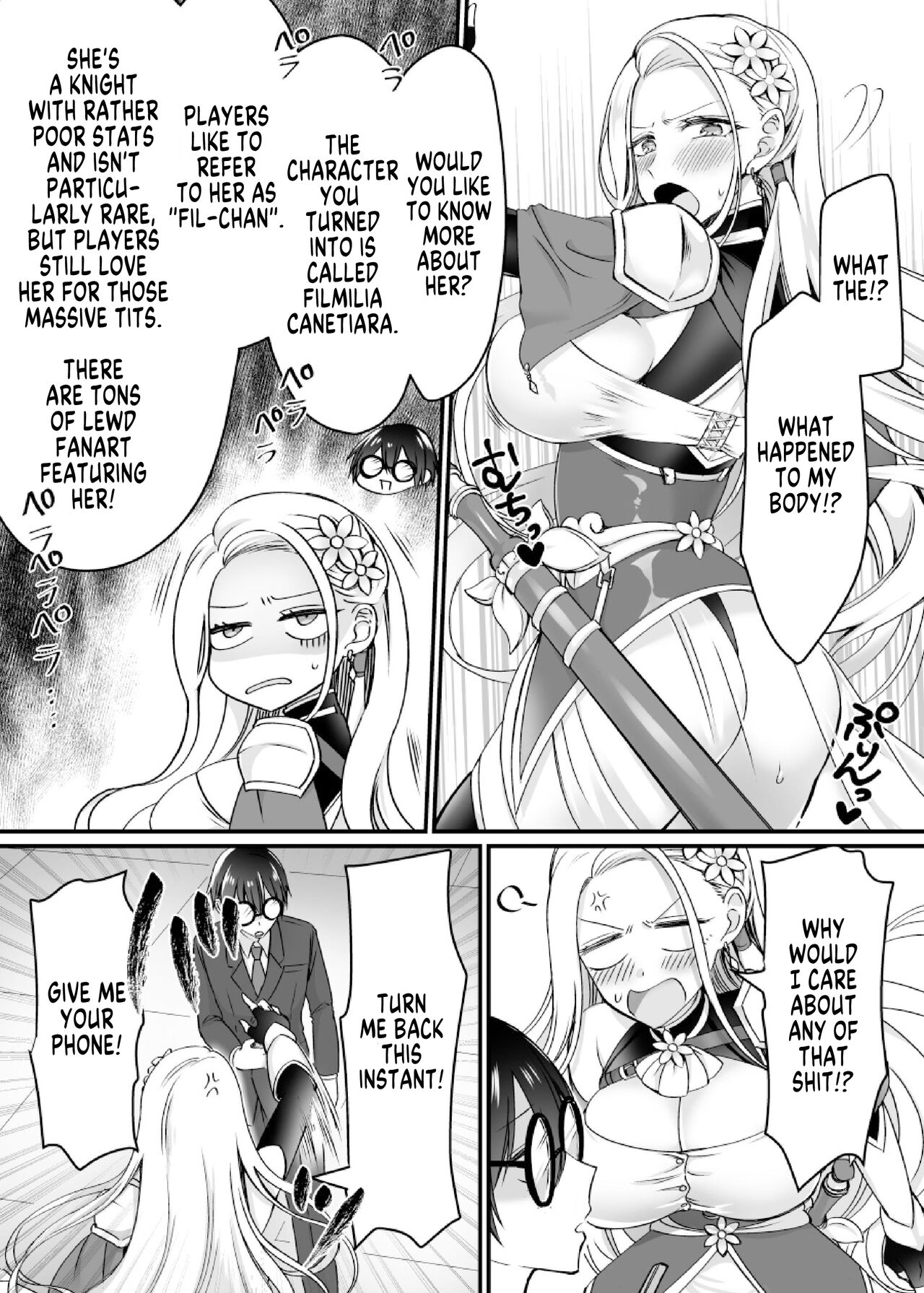[Amuai Okashi Seisakusho (Moegi Oji-san, Namamugi)]Genjitsu Douki Gacha Nekura Otaku no Yome Chara ni Saserareta Ore | Reality-Synch Gacha How I got Turned Into The Waifu of a Gloomy Nerd[English] [SachiKing] Page 9