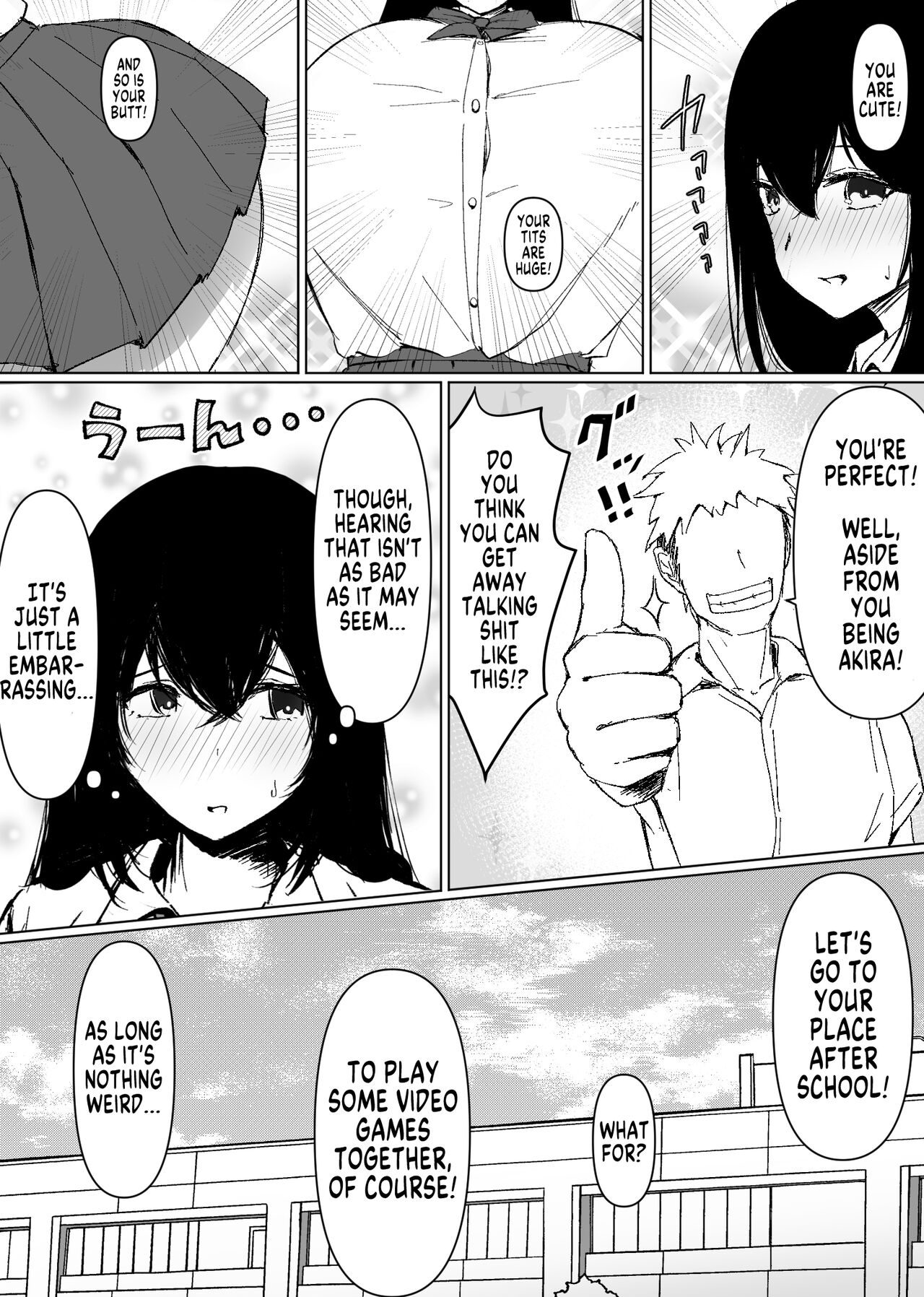 [Meteor-ya (Tennouzu Meteor)]TS Shitara Dosukebe Osananajimi no Onegai o Kotowarikirezu ni Namapako Saremakucchatta Hanashi[English] [SachiKing] Page 8