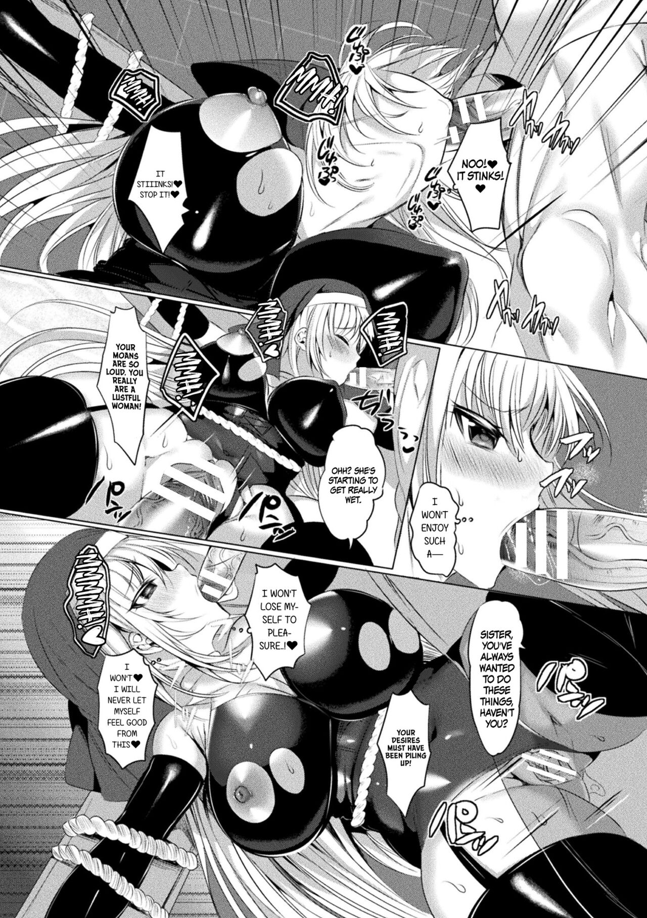 [Amamiya Mizuki]Haritsuke Seijo ~Shibashi Kami ni Inorite~ | The Crucified Nun ~ Pray to the Momentary God(LOVE JUICE PARTY) [English] [Komori Translations] [Digital] Page 17