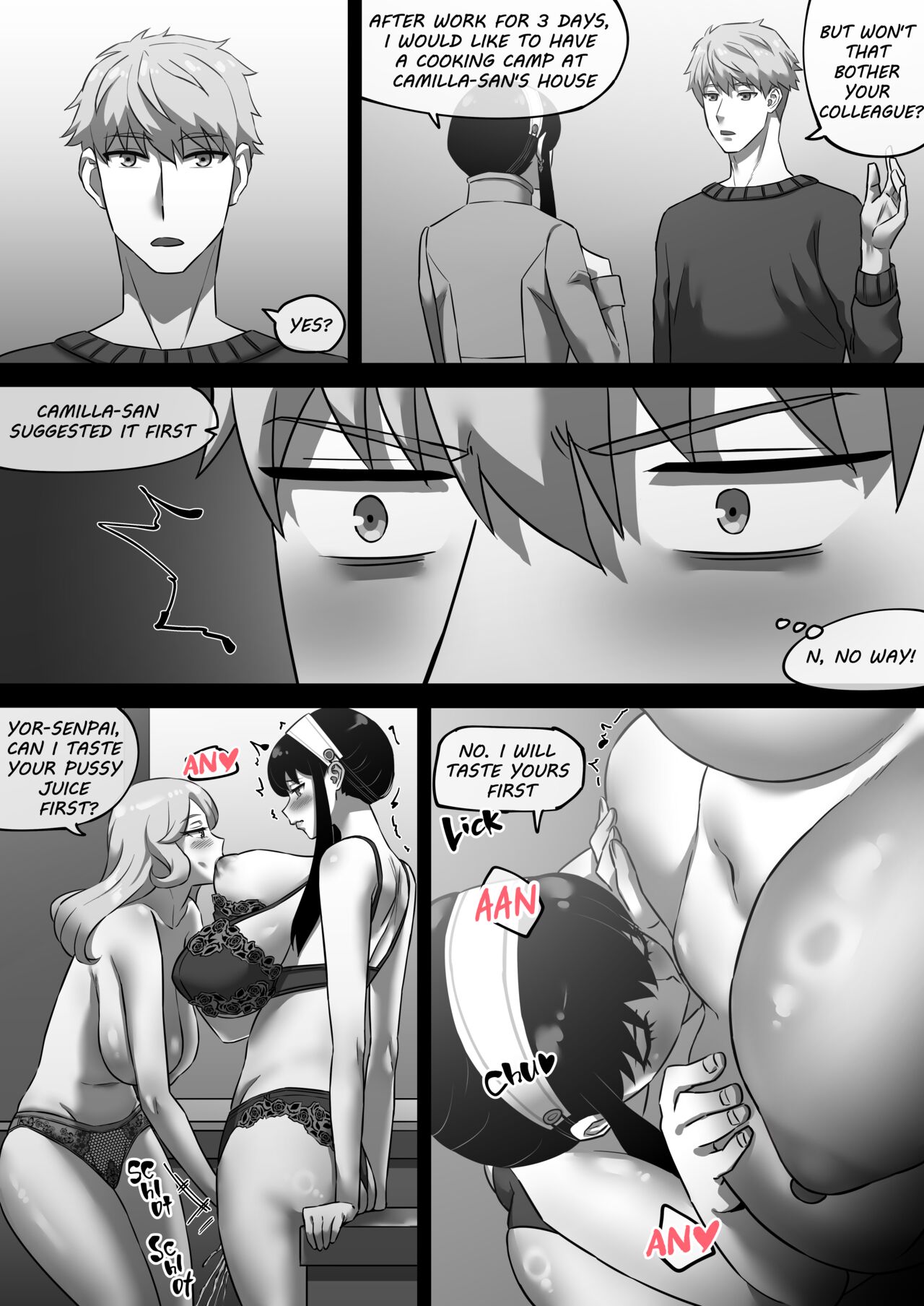 [AKAIMELON]Klein Ryou Kyouyou Nikubenki Nyuugyuu Babaa Yor Forger 2(SPY X FAMILY) [English] Page 14