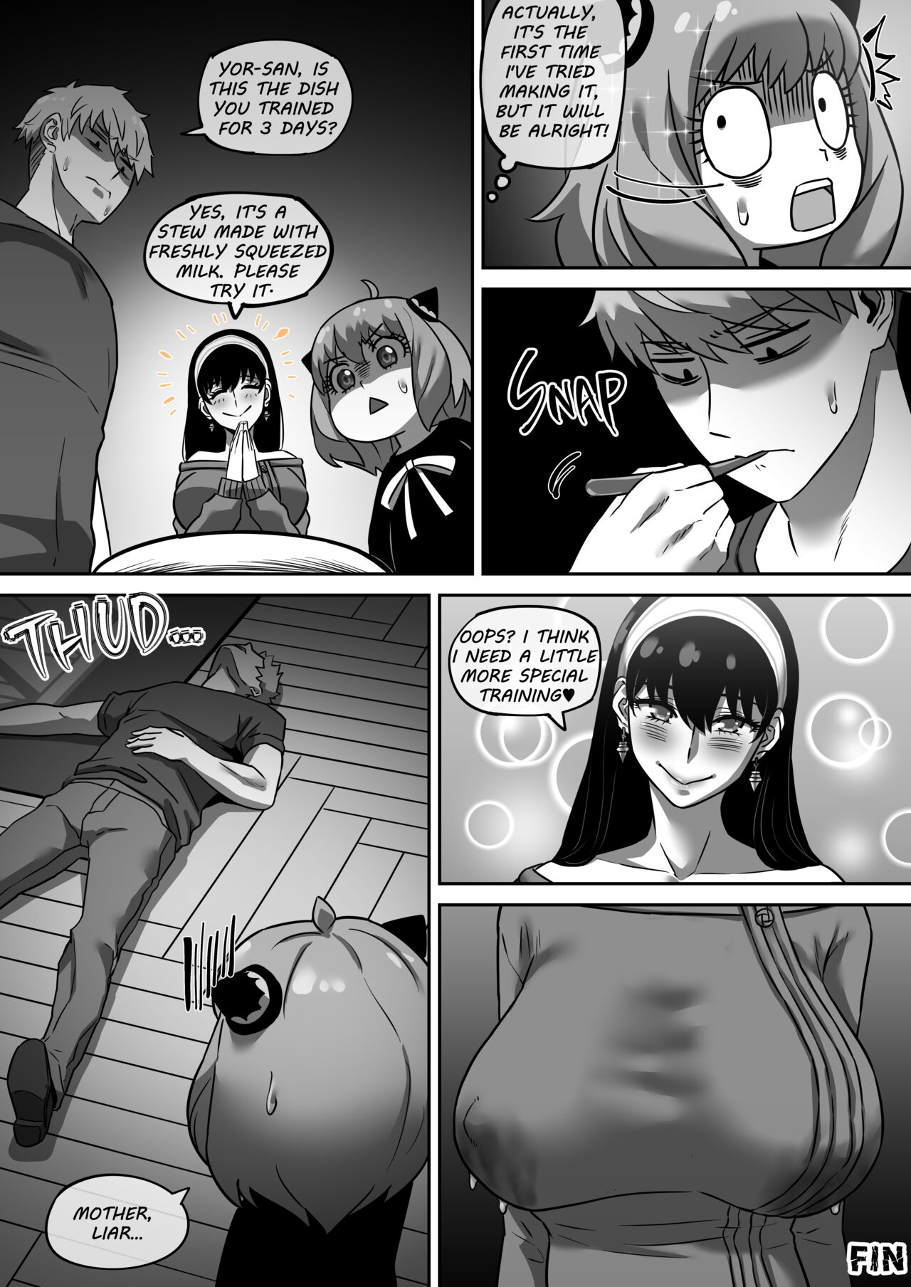 [AKAIMELON]Klein Ryou Kyouyou Nikubenki Nyuugyuu Babaa Yor Forger 2(SPY X FAMILY) [English] Page 39