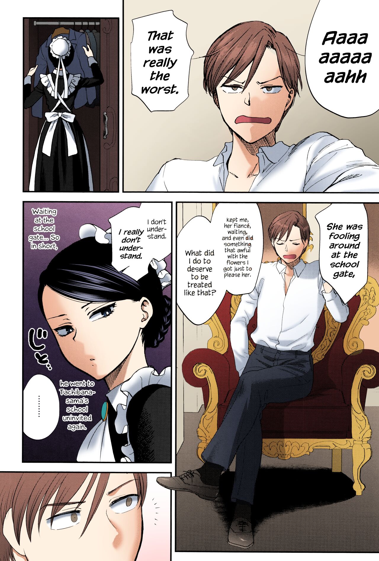 [Syoukaki]Kyoudou Well Maid - The Well “Maid” Instructor(Yawaraka na Taion) [English] [Colorized] {Hennojin} [SPDSD] Page 2