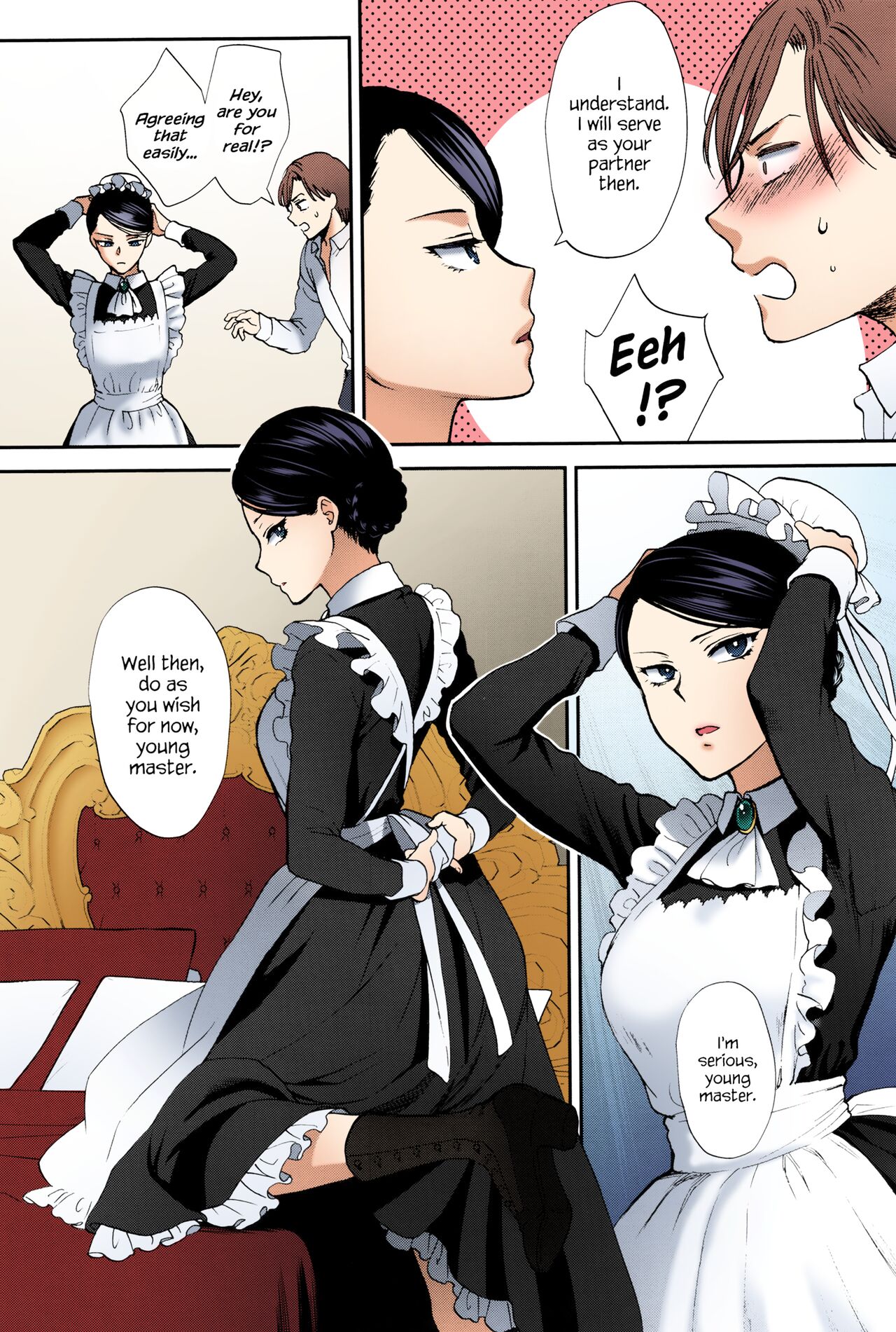 [Syoukaki]Kyoudou Well Maid - The Well “Maid” Instructor(Yawaraka na Taion) [English] [Colorized] {Hennojin} [SPDSD] Page 6