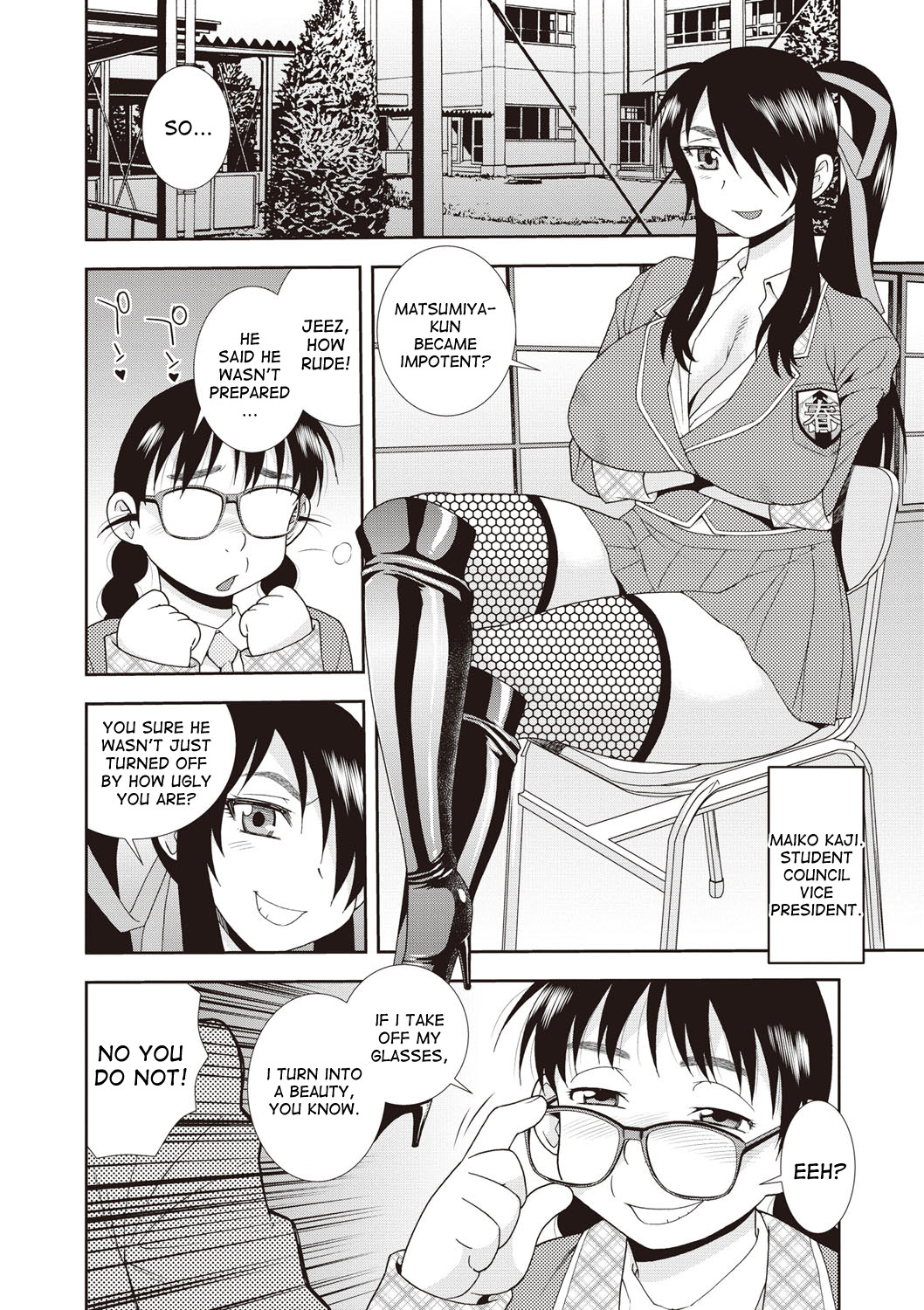 [Shinozaki Rei]Uruwashi no Tatsumi-san | The Beautiful Tatsumi-san(Mesubuta JK Nikubenki!!!) [English] [desudesu] [Decensored] [Digital] Page 10