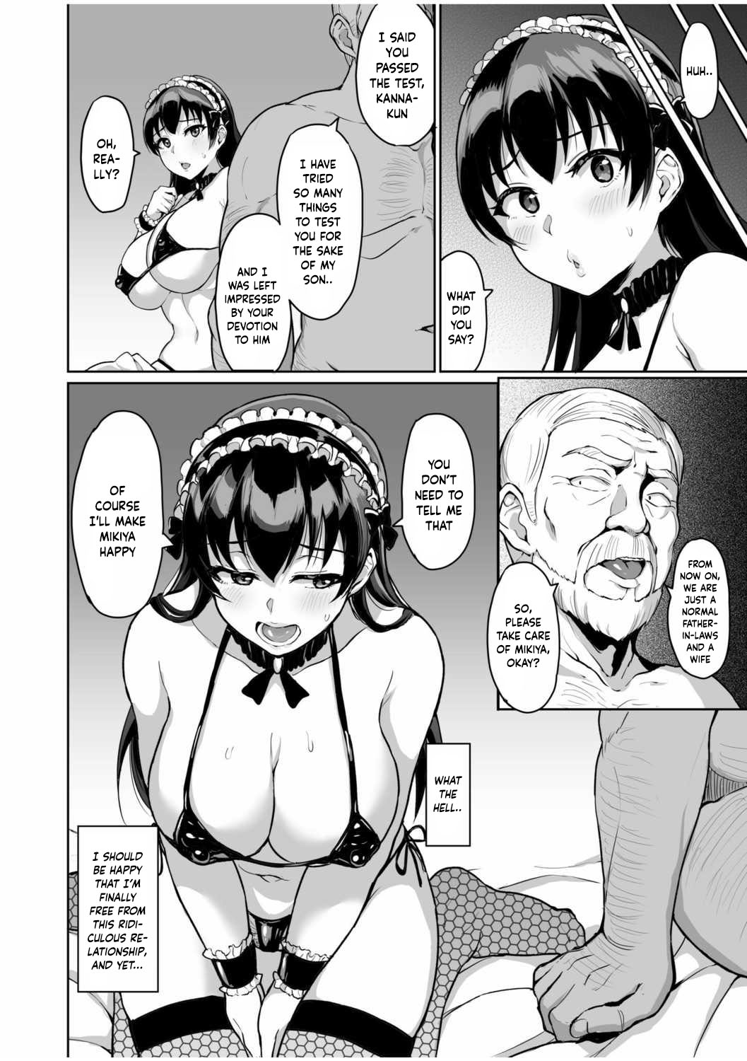[Uyuu]Moto Papakatsu Aite to no Himitsu no SEX ~Gifu Kara no Teishuku Shiken~(1-6) [English] Page 106