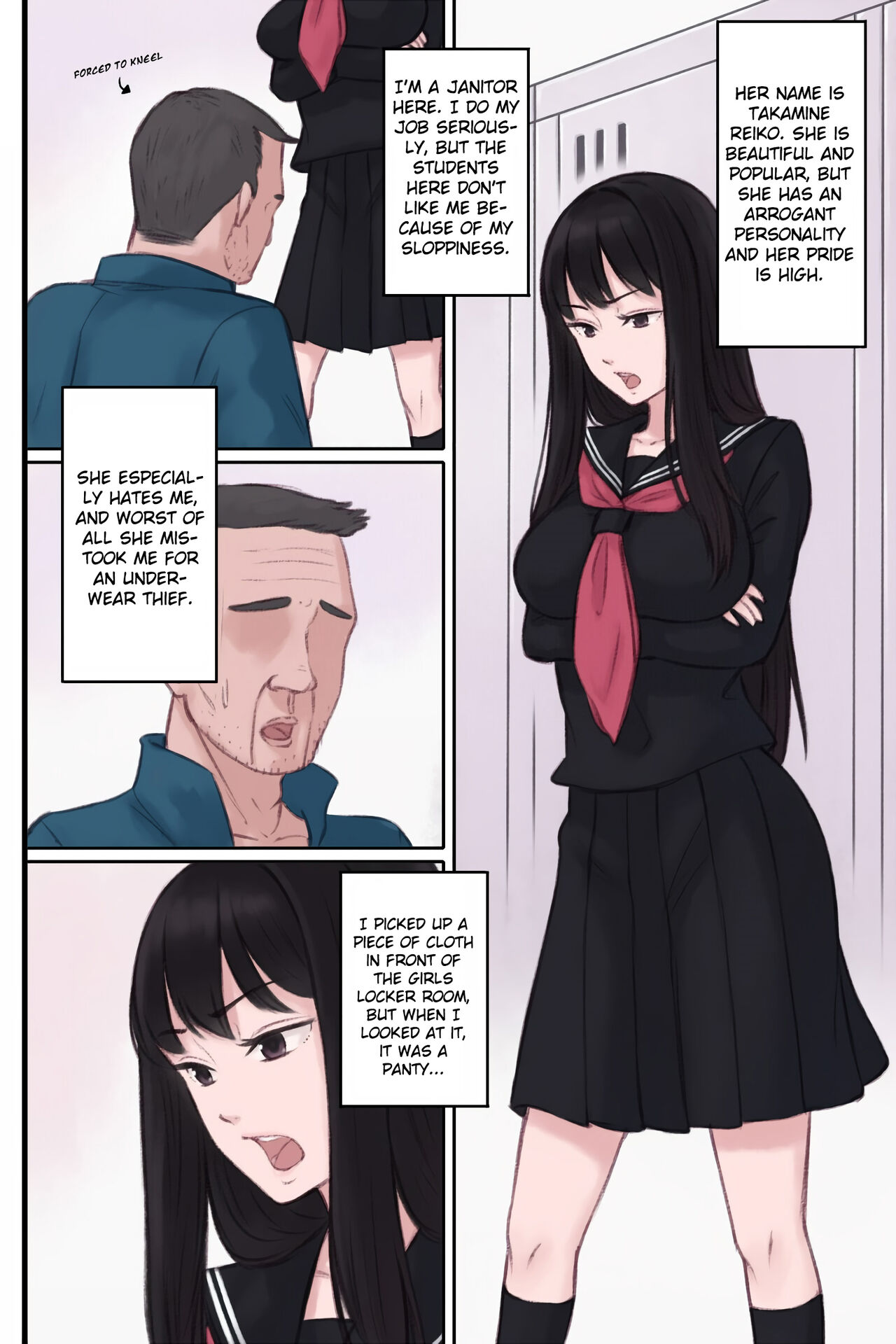 [Ameya]Ki no Tsuyoi Bishoujo ni Enzai o Kakeraresou ni Natta node Nemurasete Tanetsuke Sex suru Hanashi | An arrogant beautiful girl almost falsely accused me, so I put her to sleep and had sex with her.[English] [Gagak_Ireng] Page 2