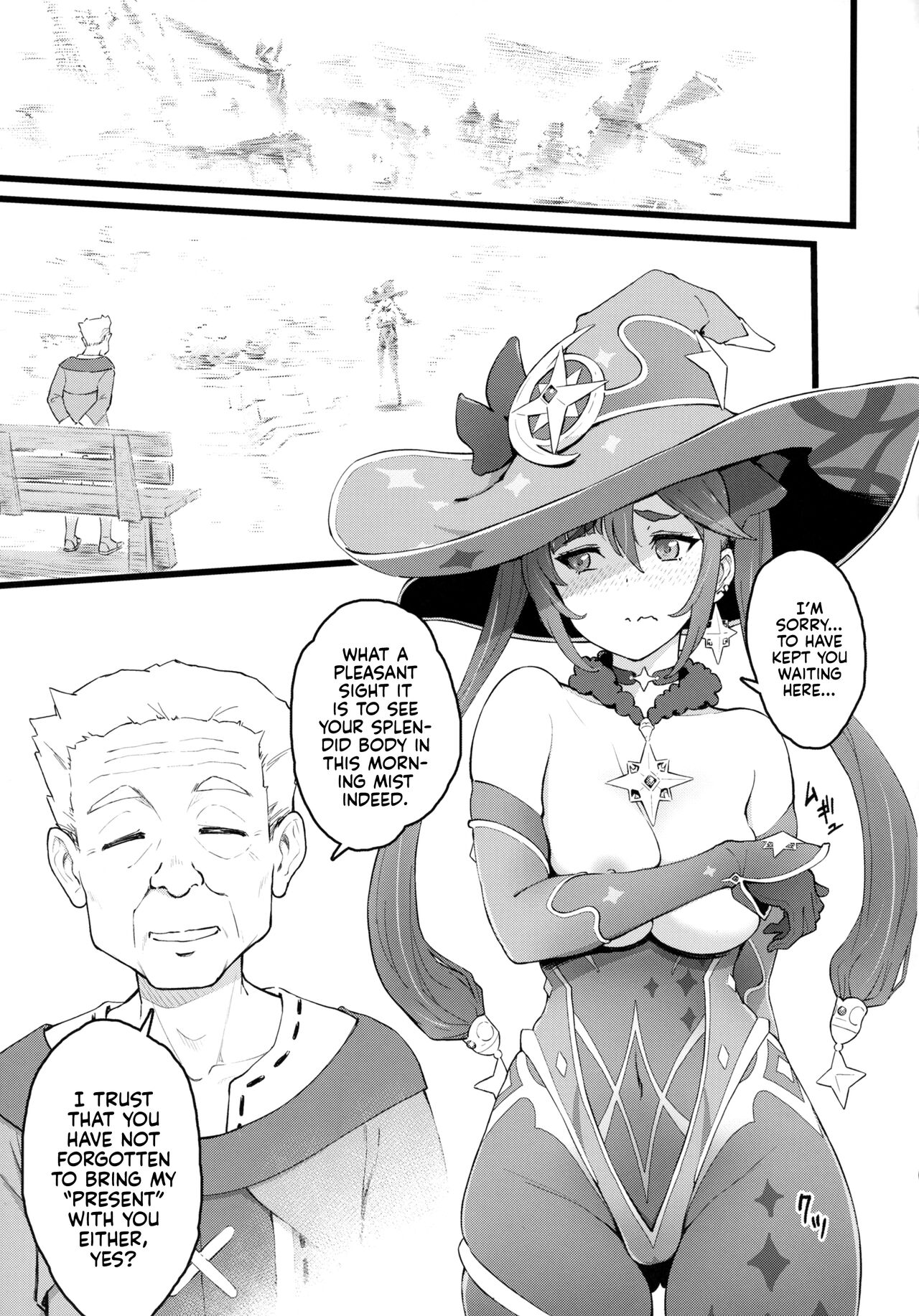 (C101) [Dish up (Warabi Yuuzou)]Mona-Gete 2 | Mona-Goth 2(Genshin Impact) [English] [Kyuume] Page 2
