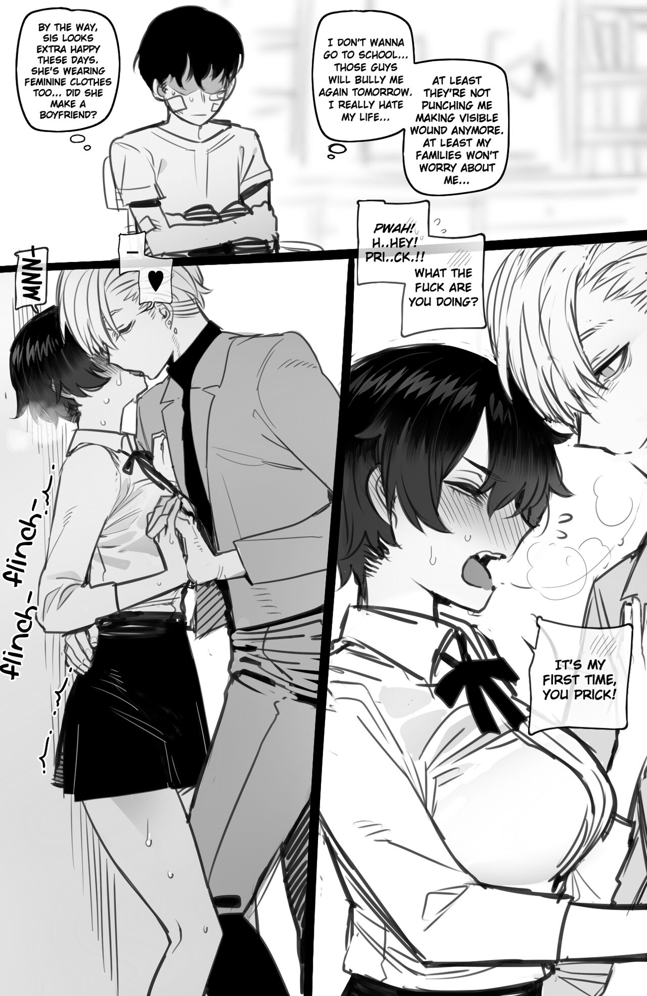 [ratatatat74]tomboy sister bully netorare[English] Page 9