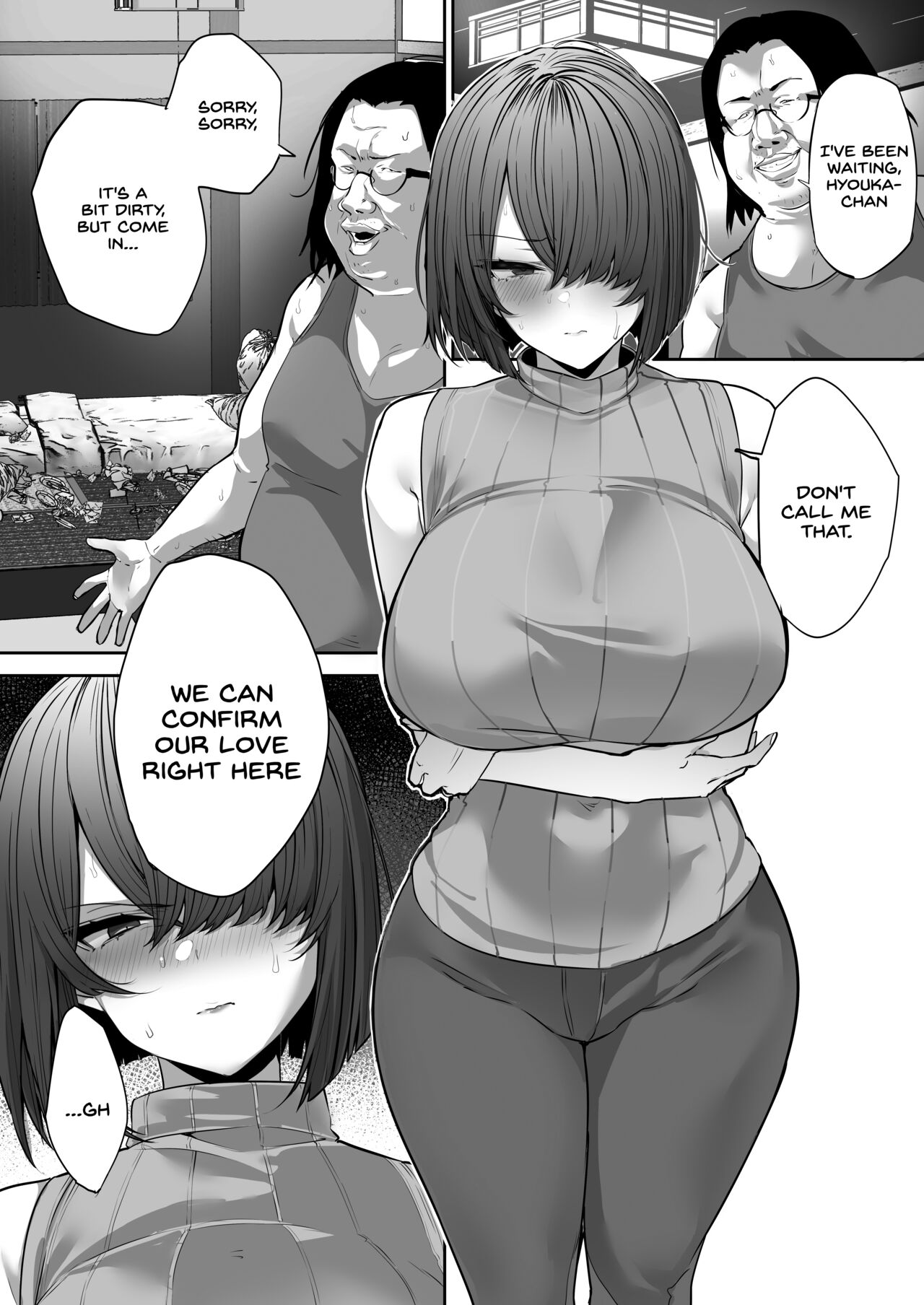 [Ofuton de Suyaa (Mitsudoue)] [NTR]Gikei ni Haiboku Cool na Hitodzuma[Haishinsha] [English] [SDTLs] Page 2