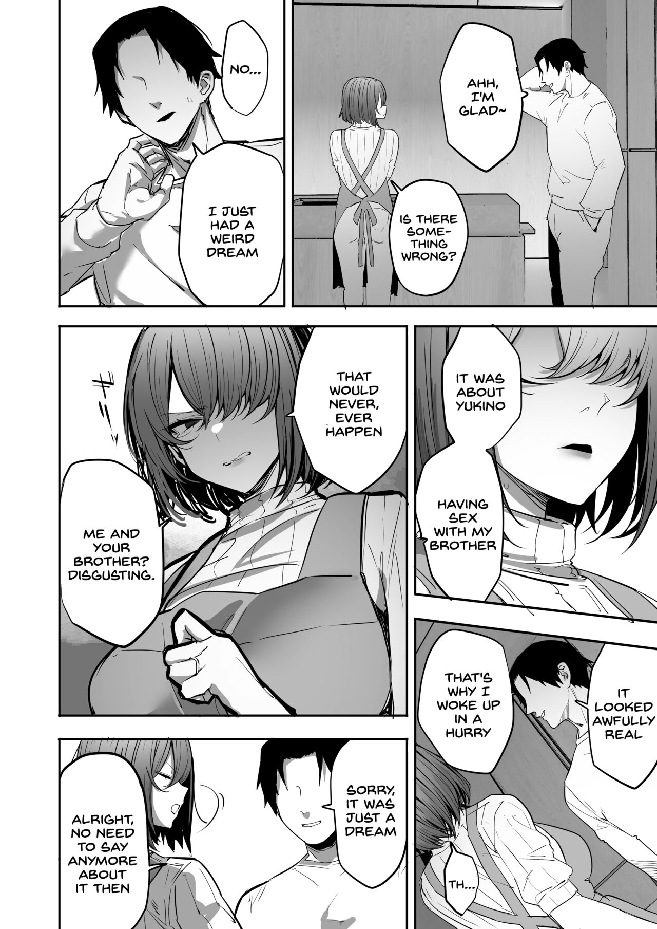 [Ofuton de Suyaa (Mitsudoue)] [NTR]Gikei ni Haiboku Cool na Hitodzuma[Haishinsha] [English] [SDTLs] Page 45