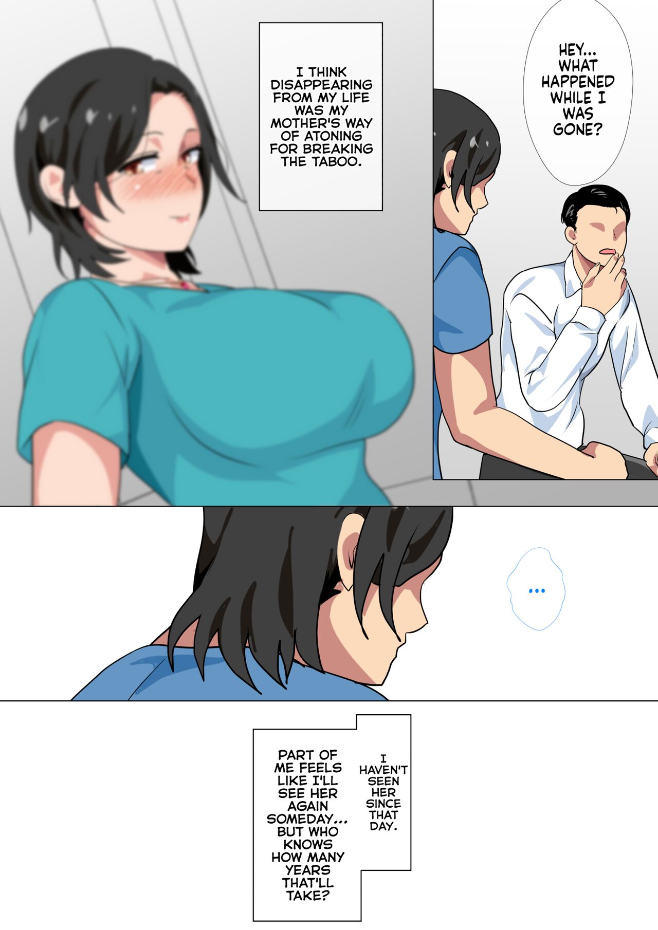 [Circle Spice]Hahaoya ni Kokuhaku Shitara Ichinichi dake Sex o Sasete Kureta Hanashi | I Confessed to My Mom and She Let Me Have a One-Day-Only Sex-Fest[English] [korafu] Page 50