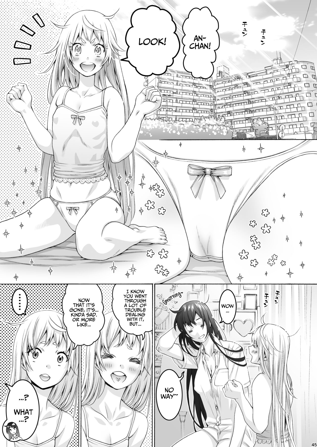 [Hogeramu]Futanari Apricot & Peach[English] [Project Valvrein] [Digital] Page 45